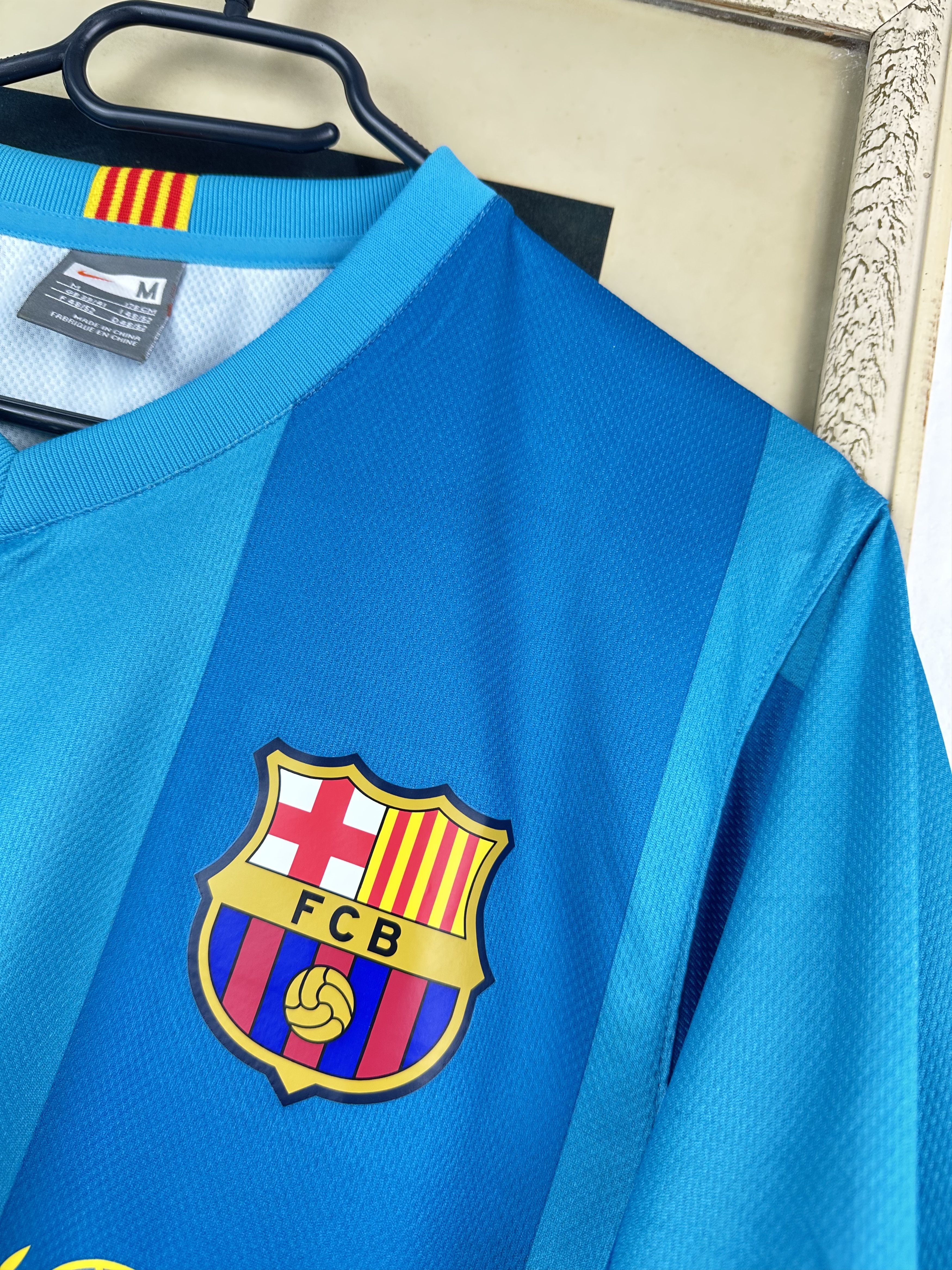 Nike × Vintage Barcelona football shirt 2007 Soccer Nike Jersey Tee Hype Size US M / EU 48-50 / 2 - 3 Thumbnail
