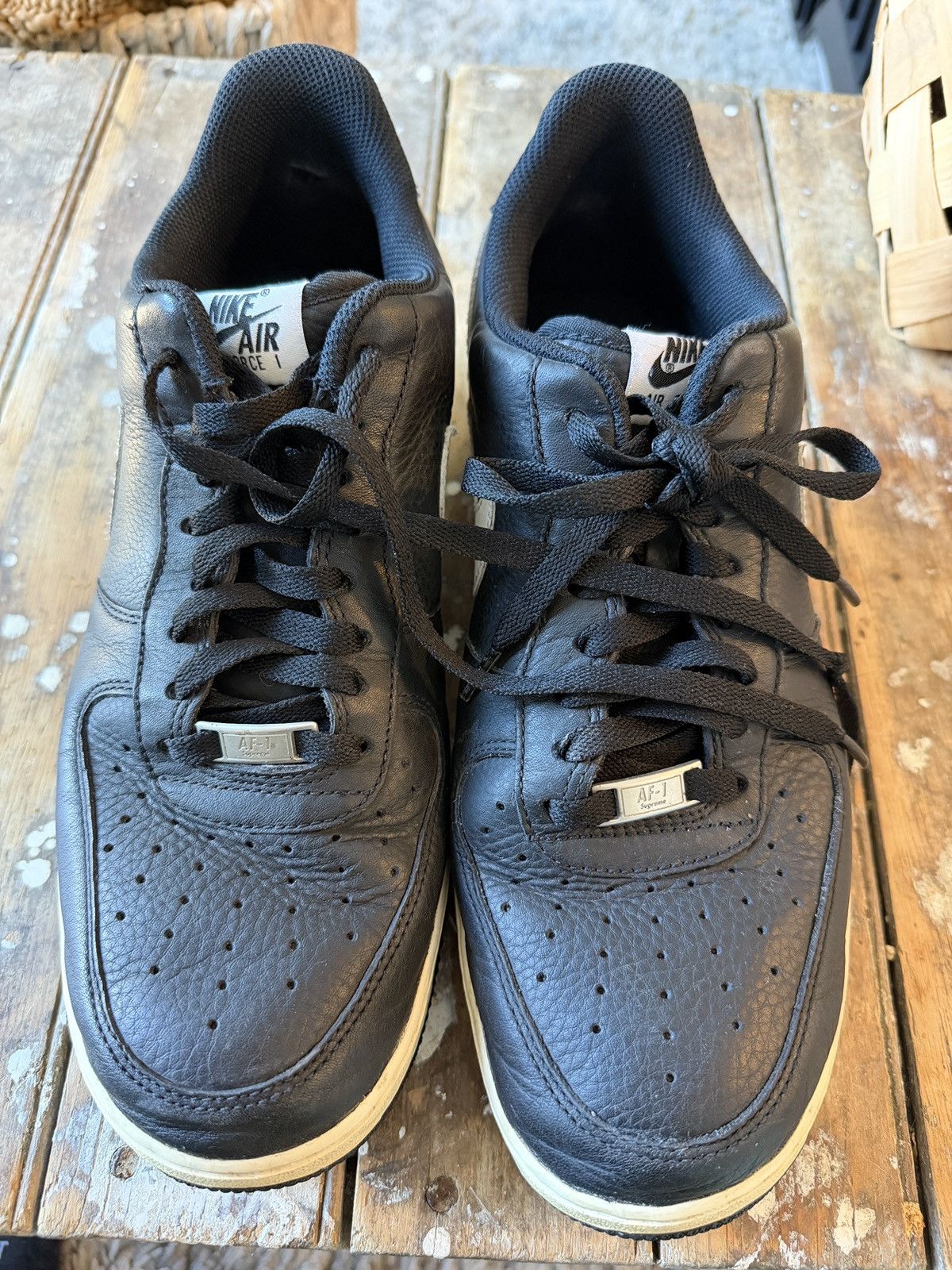 Comme des Garcons × Nike Supreme x Comme des Garçons x Nike Air Force 1 Low Size US 11 / EU 44 - 4 Thumbnail