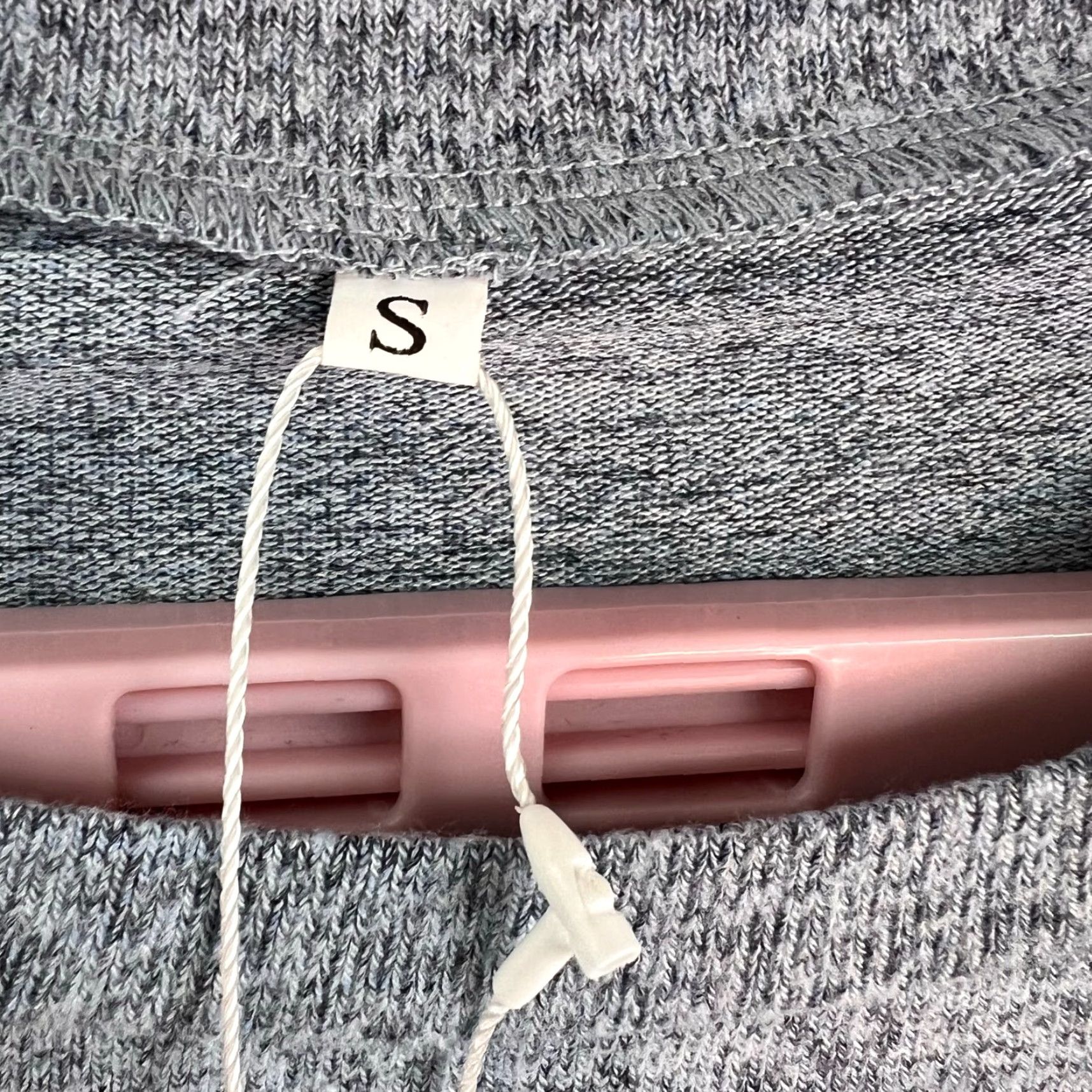 Vintage Mix She Long Sleeve Sweatshirt Womens Size Small Gray Striped Knit Cotton Blend Polyester Spandex Sweatshirt Women XS-XL Size S / US 4 / IT 40 - 6 Thumbnail