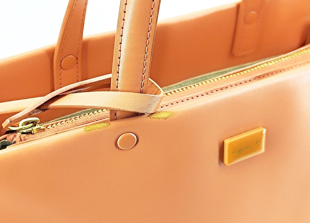 agnes b. AGNES B Sophie full leather 2 way hand and shoulder bag Size ONE SIZE - 12 Thumbnail