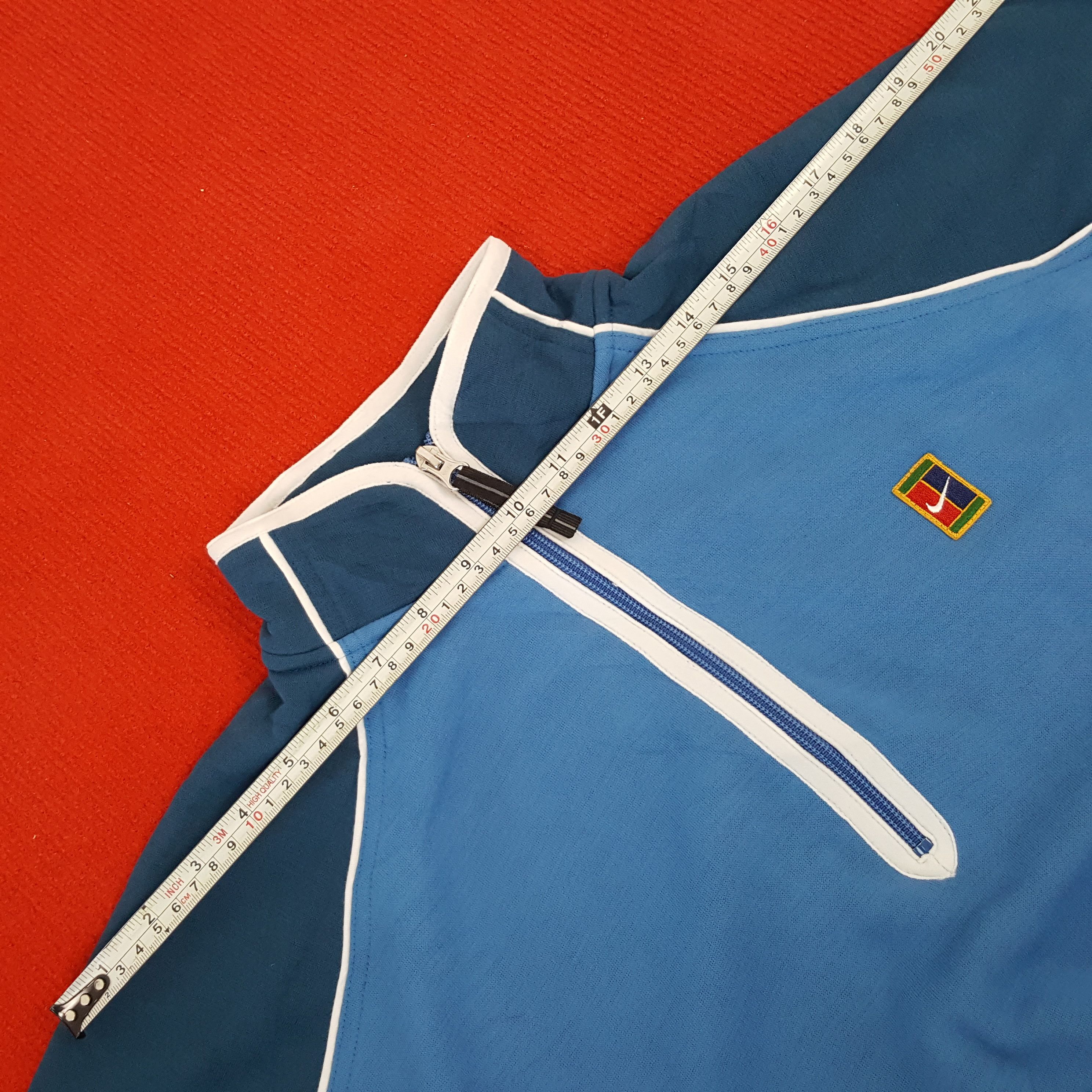 Nike × Vintage Nike Court Half Zipper Sweater Nice Design Size US M / EU 48-50 / 2 - 15 Thumbnail