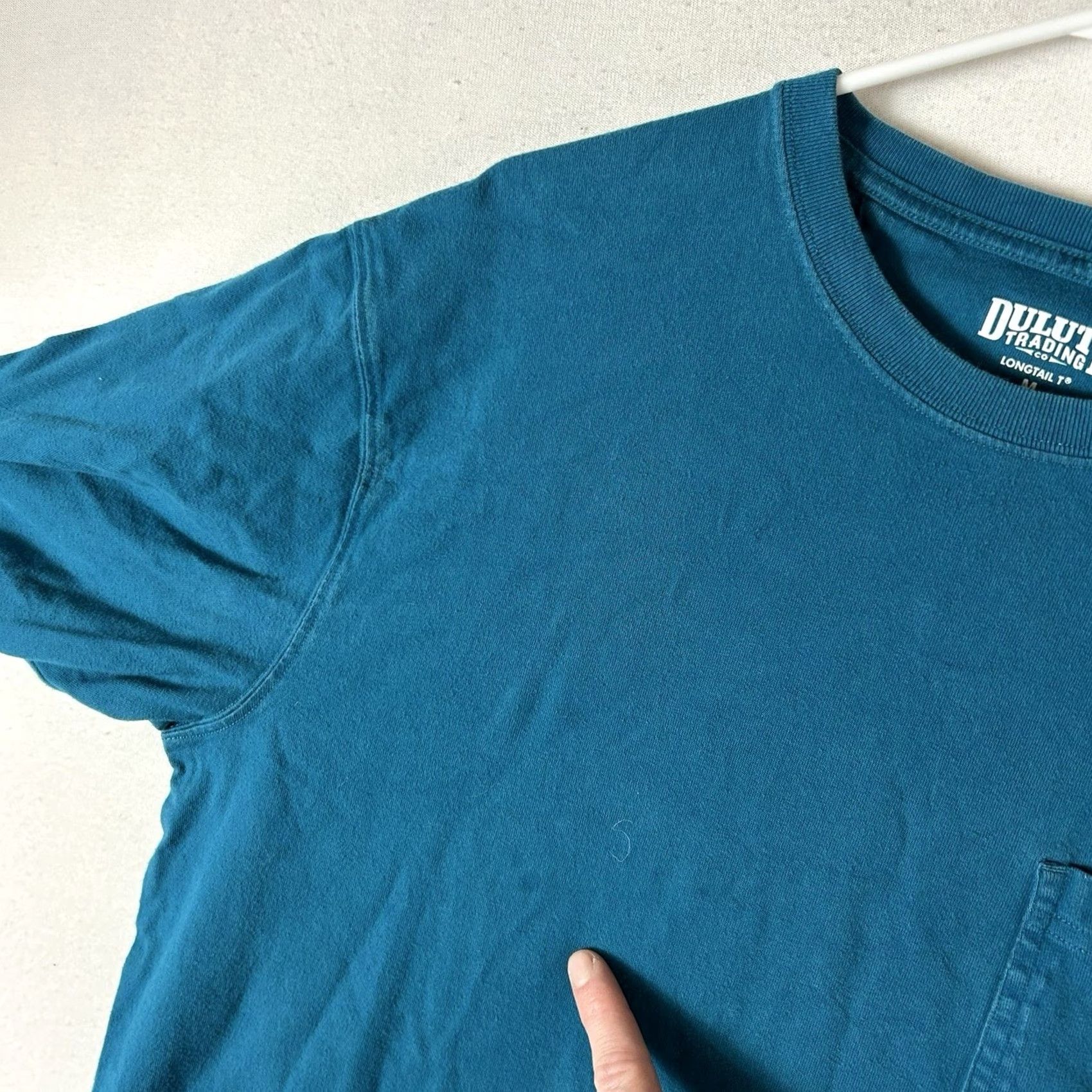 Altea Duluth Longtail T Shirt Mens M Short-Sleeve Teal Blue Workwear Top Size US M / EU 48-50 / 2 - 3 Thumbnail