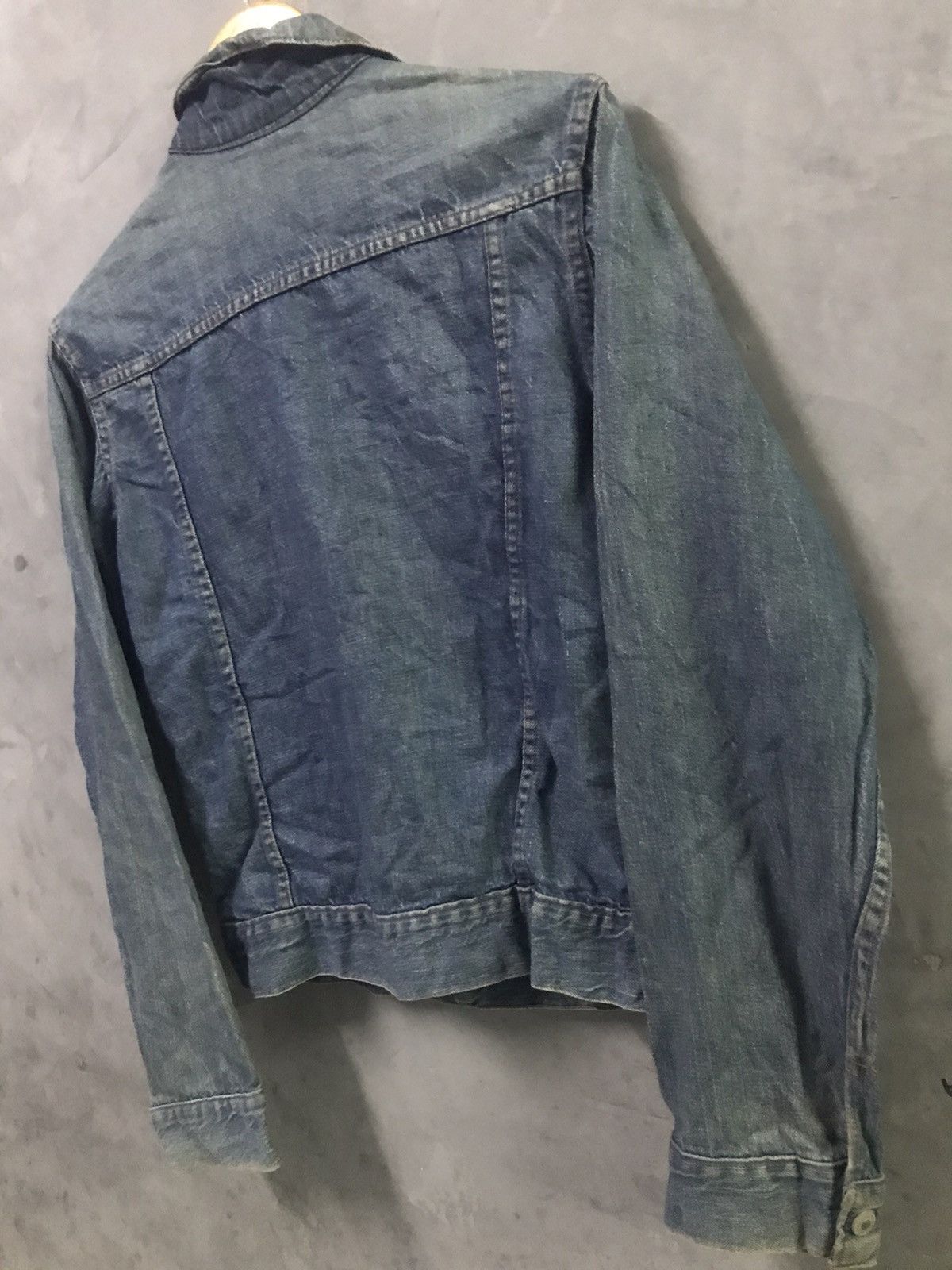 JCPenney 70s Vintage Selvedge Denim JC Penney Ranchcraft Jean Trucker Size S / US 4 / IT 40 - 8 Thumbnail