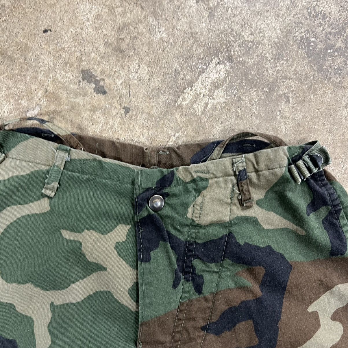 Vintage Vintage 80s camo military cargo pants Size 26" / US 2 / IT 38 - 4 Thumbnail