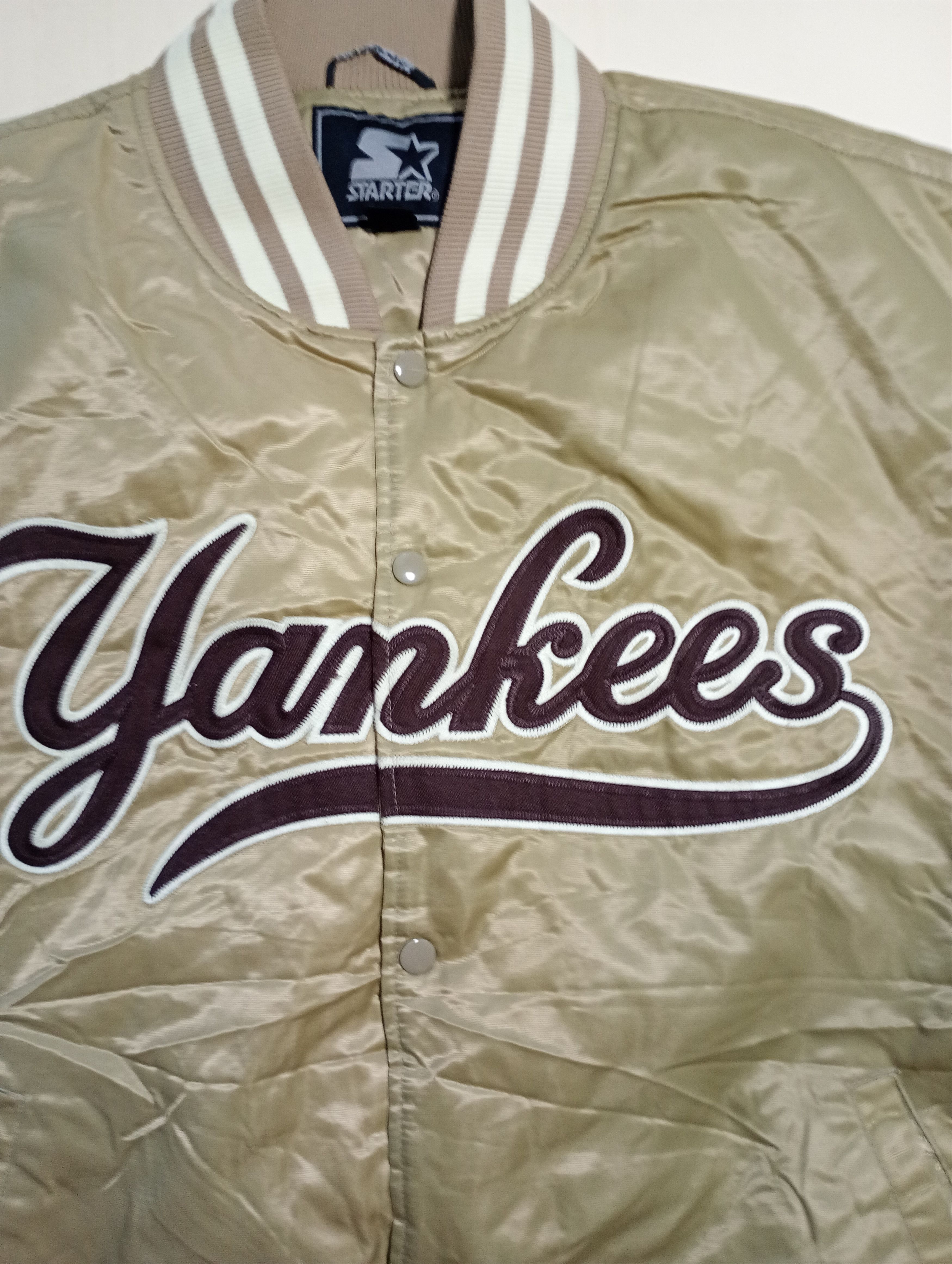 Starter New York Yankees Starter Bomber Jacket 90's Size US L / EU 52-54 / 3 - 6 Thumbnail