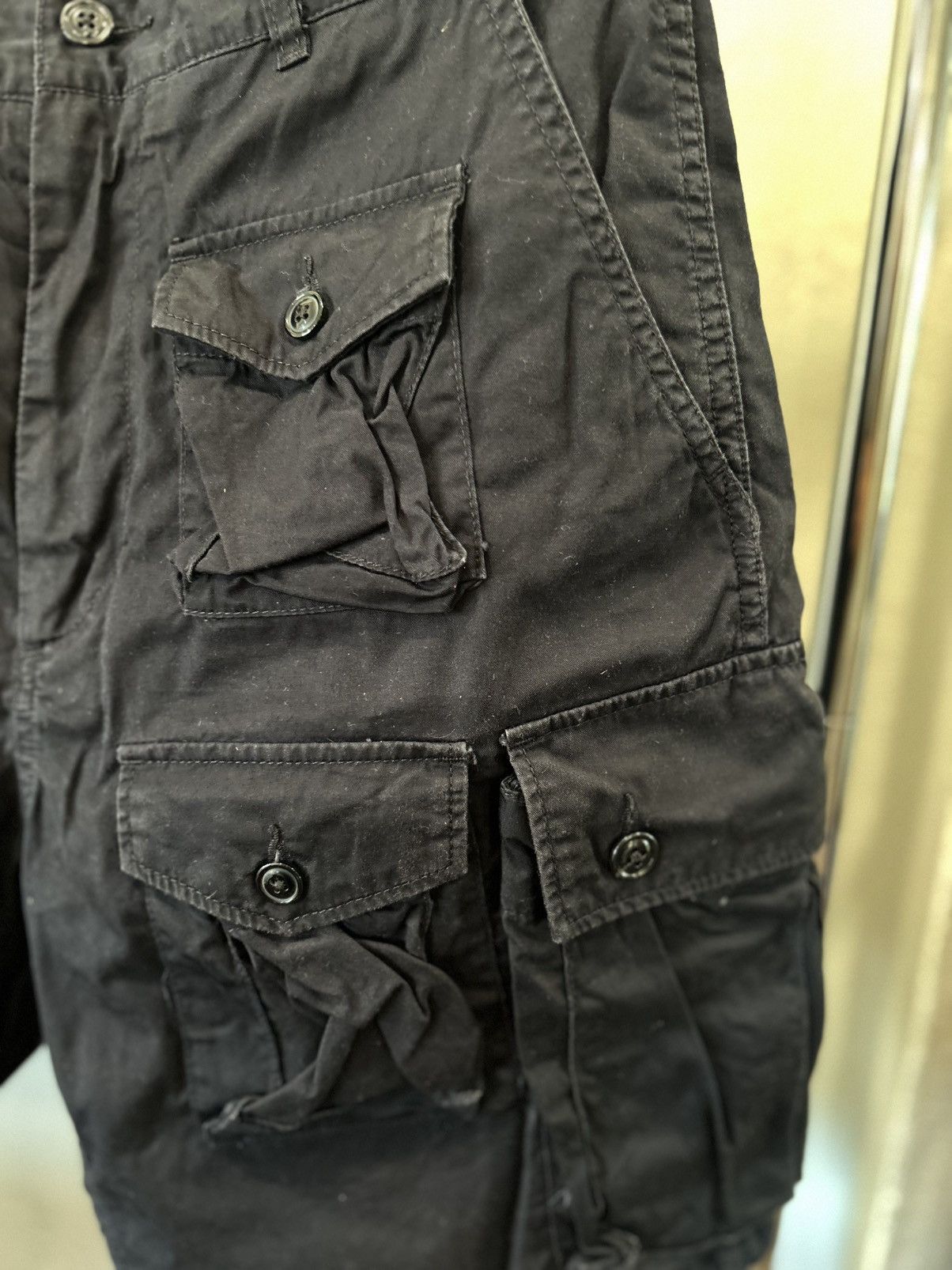 Engineered Garments Freak’s Store x EG FA Short Navy High Count Twill size S Size US 32 / EU 48 - 5 Thumbnail