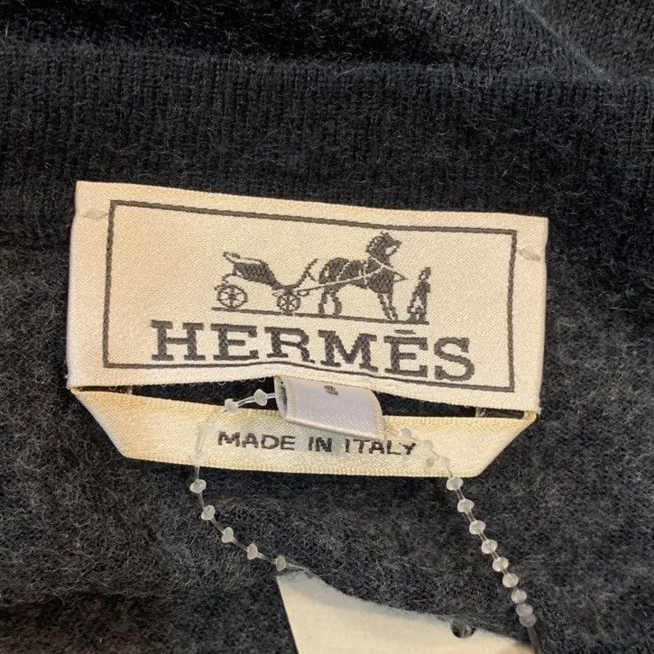 Hermes Runway Fall12 Smoke Cashmere Sweater Size US S / EU 44-46 / 1 - 4 Thumbnail