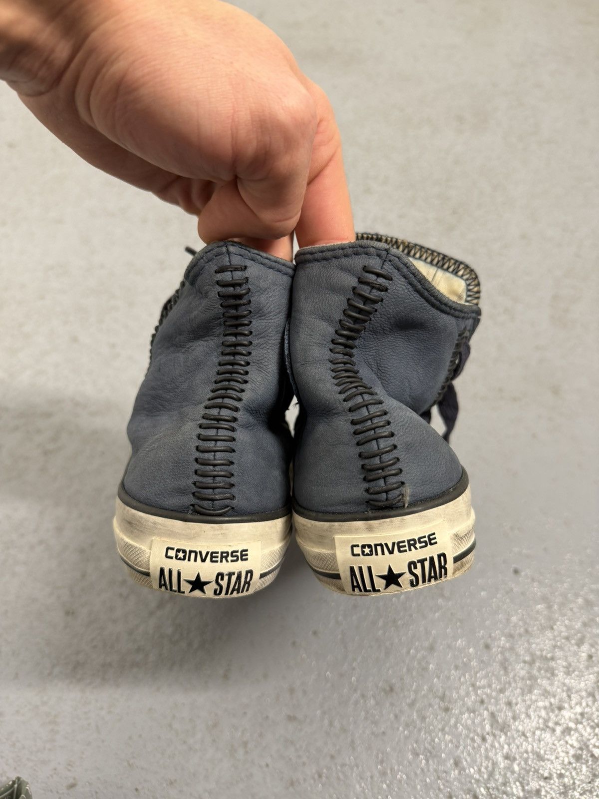 Converse John Varvatos x Converse Aged High Top Sneakers Size US 6.5 / IT 36.5 - 11 Thumbnail