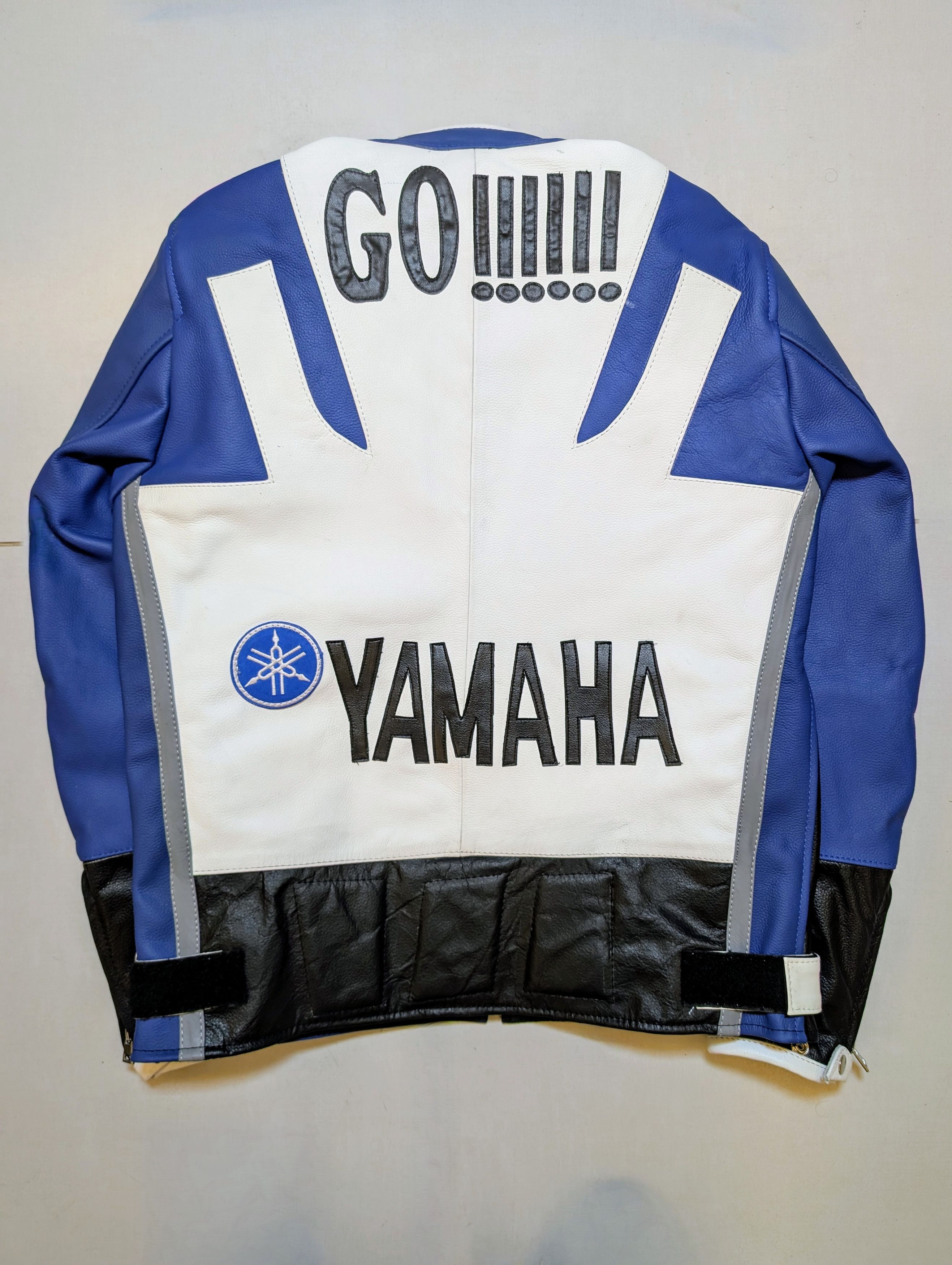 Other 💥 YAMAHA 🔥 LEATHER JACKET Motorcycle Jacket Size L / US 10 / IT 46 - 5 Thumbnail