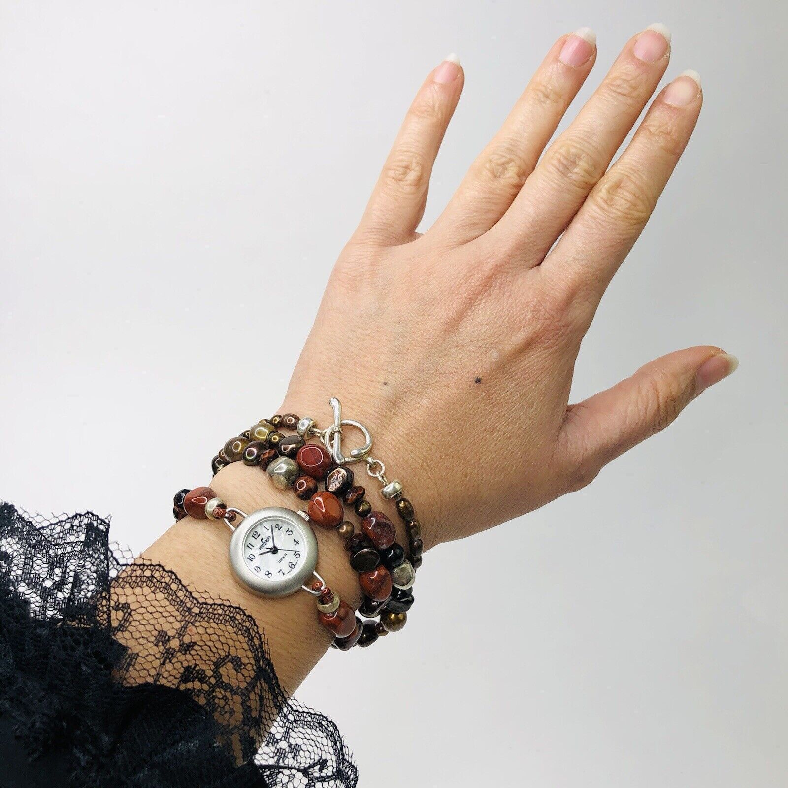 Peyote Bird Vintage Peyote Bird Women Bracelet Watch Necklace Size ONE SIZE - 3 Thumbnail