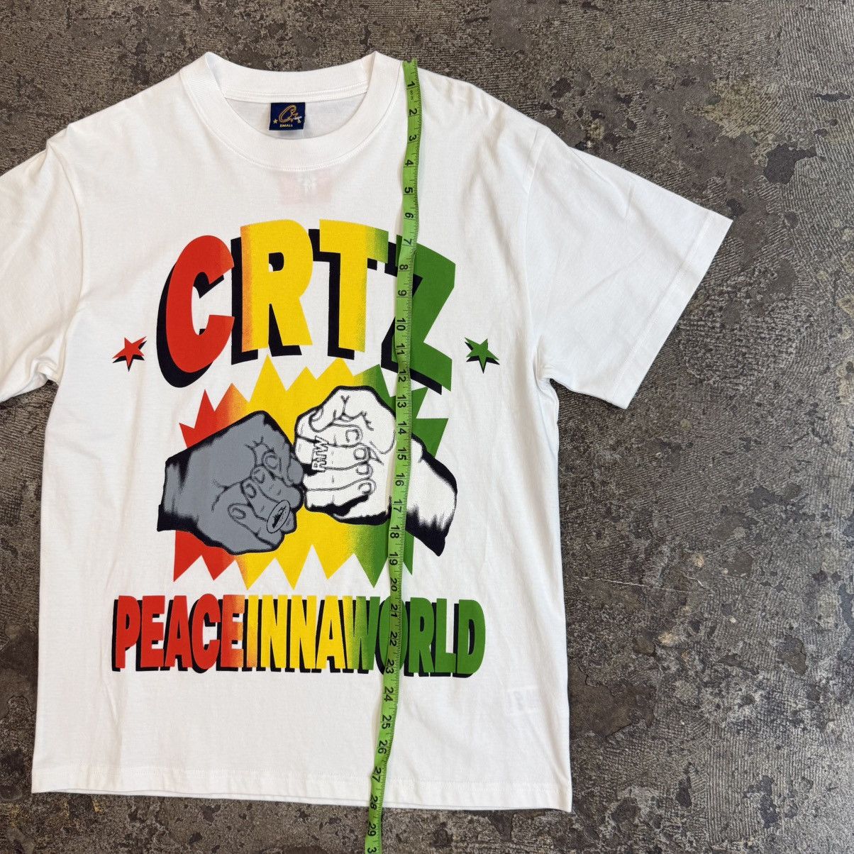 Corteiz Corteiz white graphic tee Size US S / EU 44-46 / 1 - 4 Thumbnail