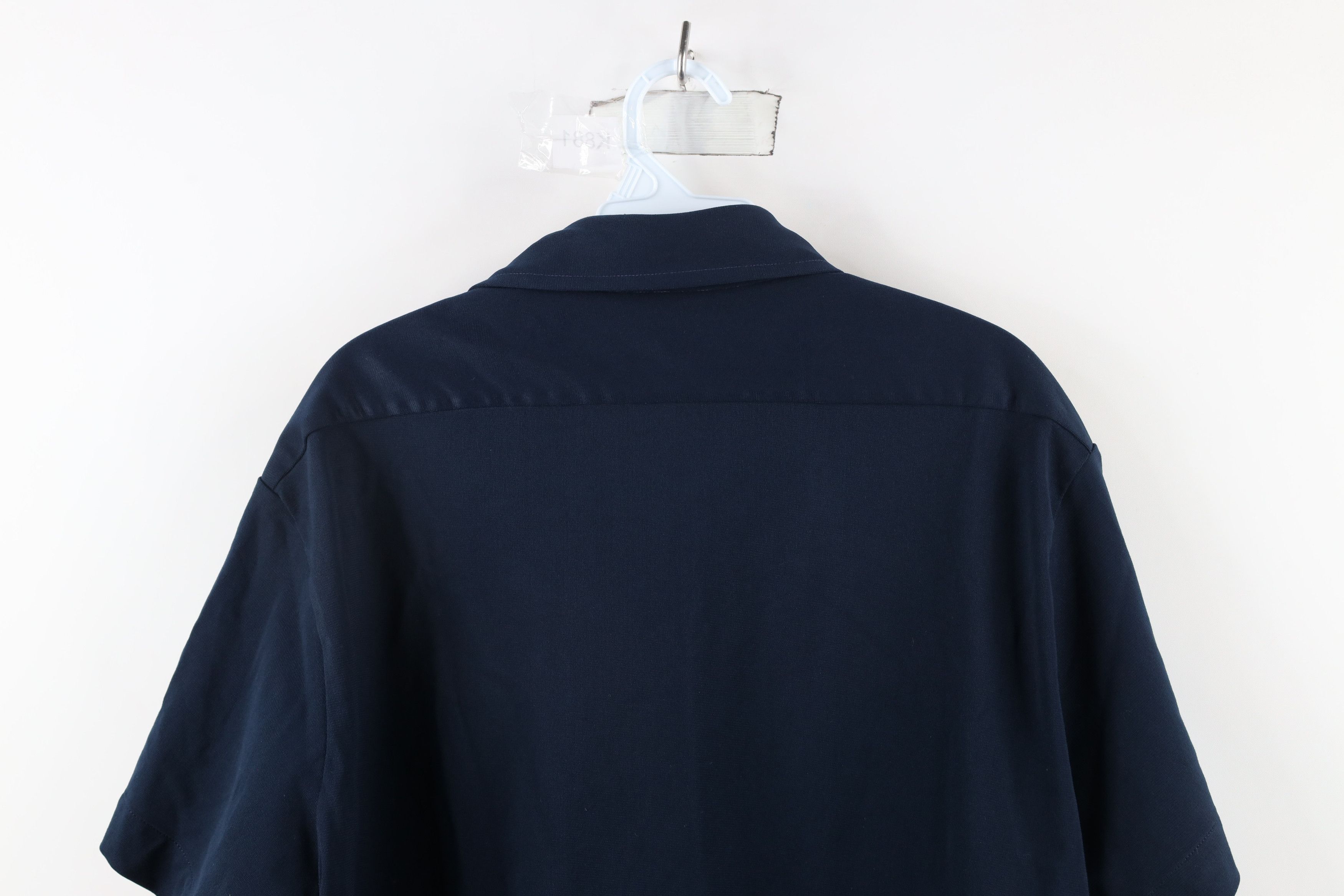 Vintage Vintage 70s Streetwear Short Sleeve Collared Button Shirt Size US XL / EU 56 / 4 - 9 Thumbnail