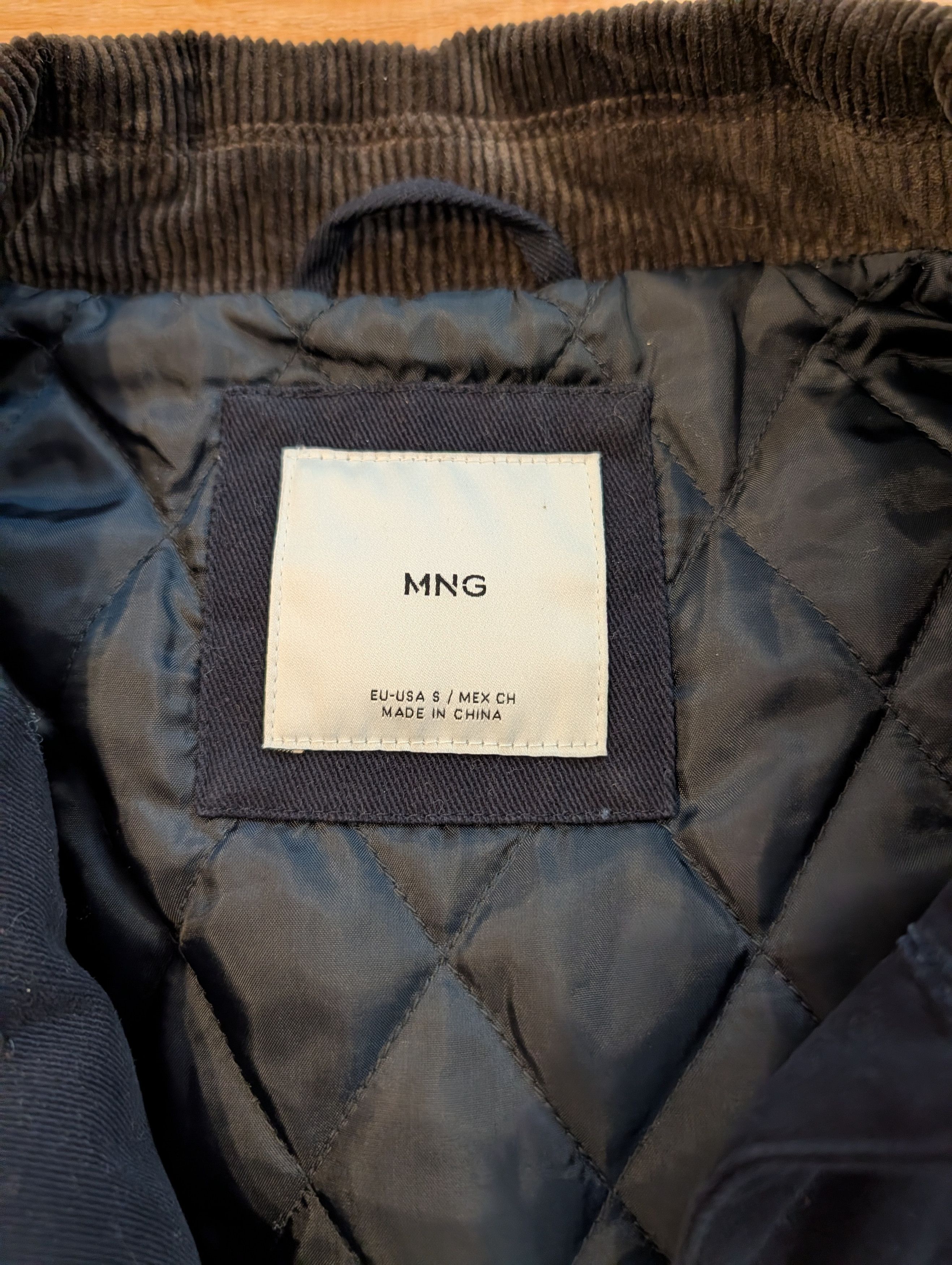 Mango MNGO Cotton Barn Jacket - NAVY Size US S / EU 44-46 / 1 - 2 Thumbnail
