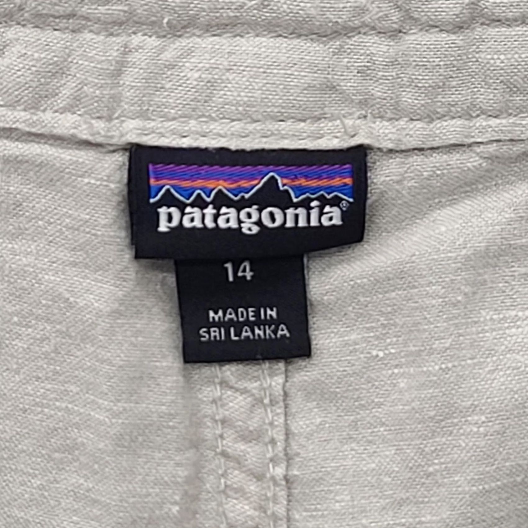 Patagonia Patagonia Women's Island Hemp Shorts 14 Organic Cotton Blend Casual Lightweight Size 36" / US 14 / IT 50 - 3 Thumbnail