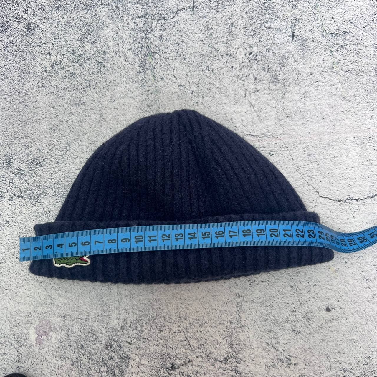 Lacoste Lacoste Unisex Ribbed Wool Beanie Size ONE SIZE - 7 Thumbnail