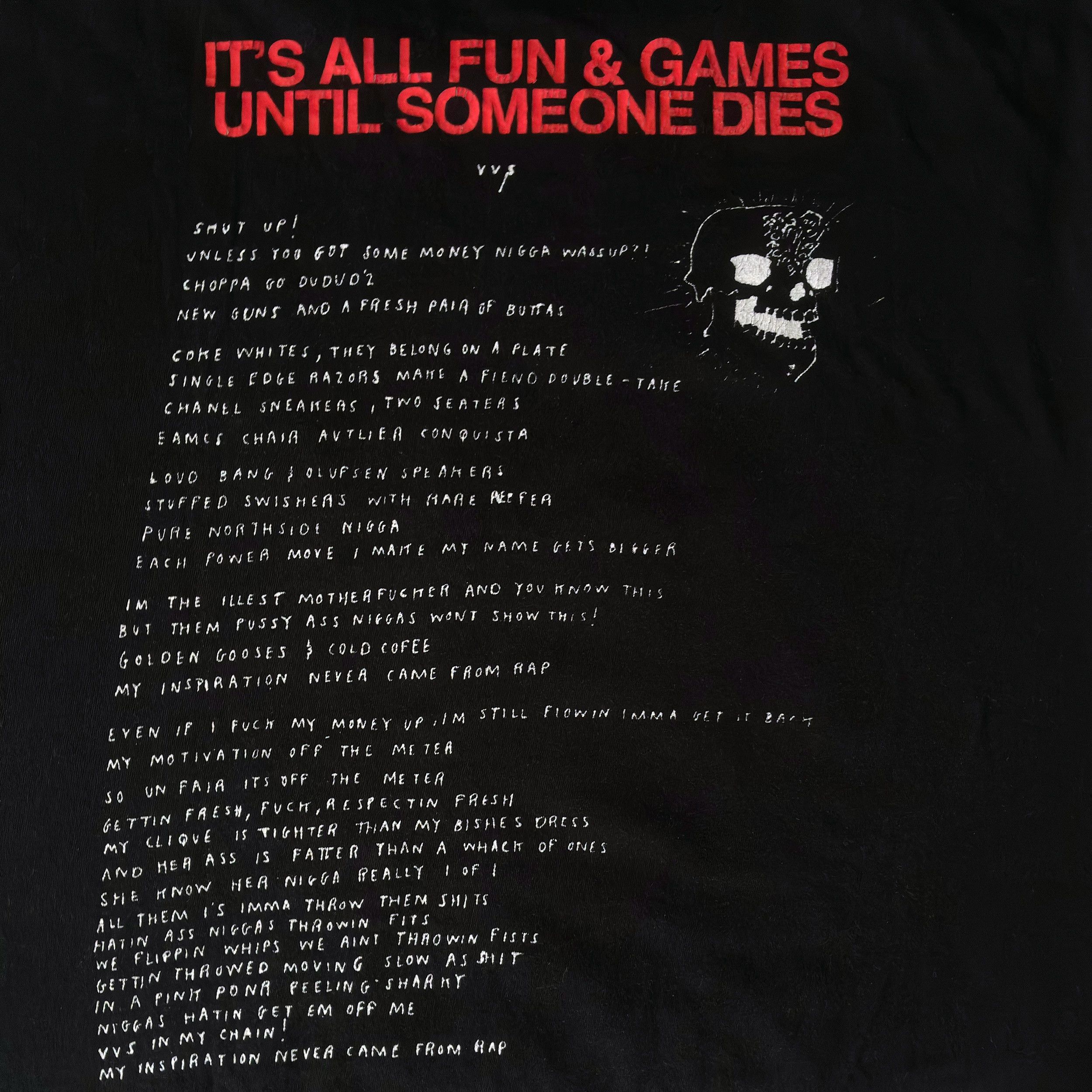 Lil Uzi Vert 2014 Two Seven University / Asaad VVS Tee Size US S / EU 44-46 / 1 - 4 Thumbnail