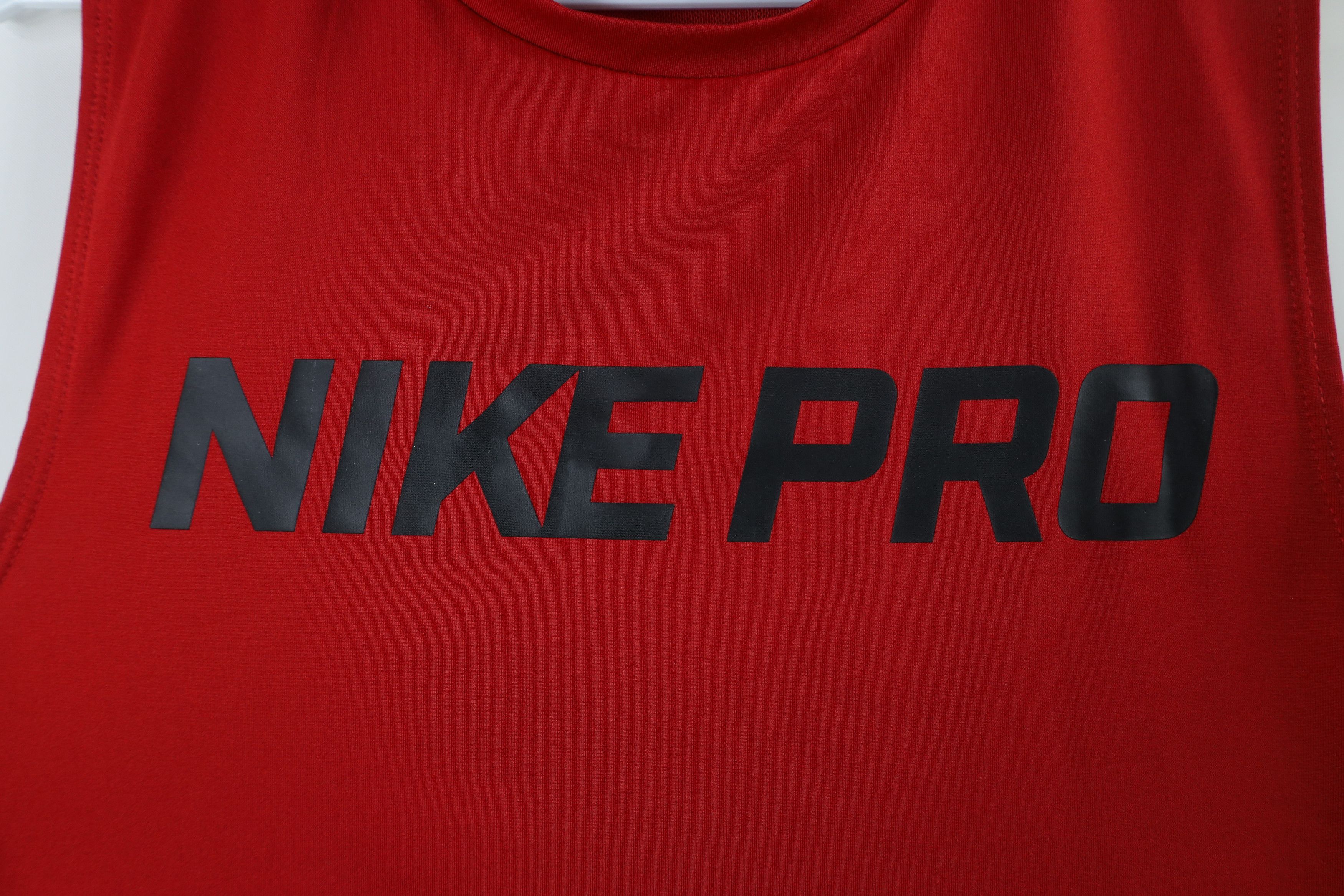 Nike × Vintage Nike Pro Compression Training Sleeveless Muscle Gym T-Shirt Size US S / EU 44-46 / 1 - 4 Thumbnail