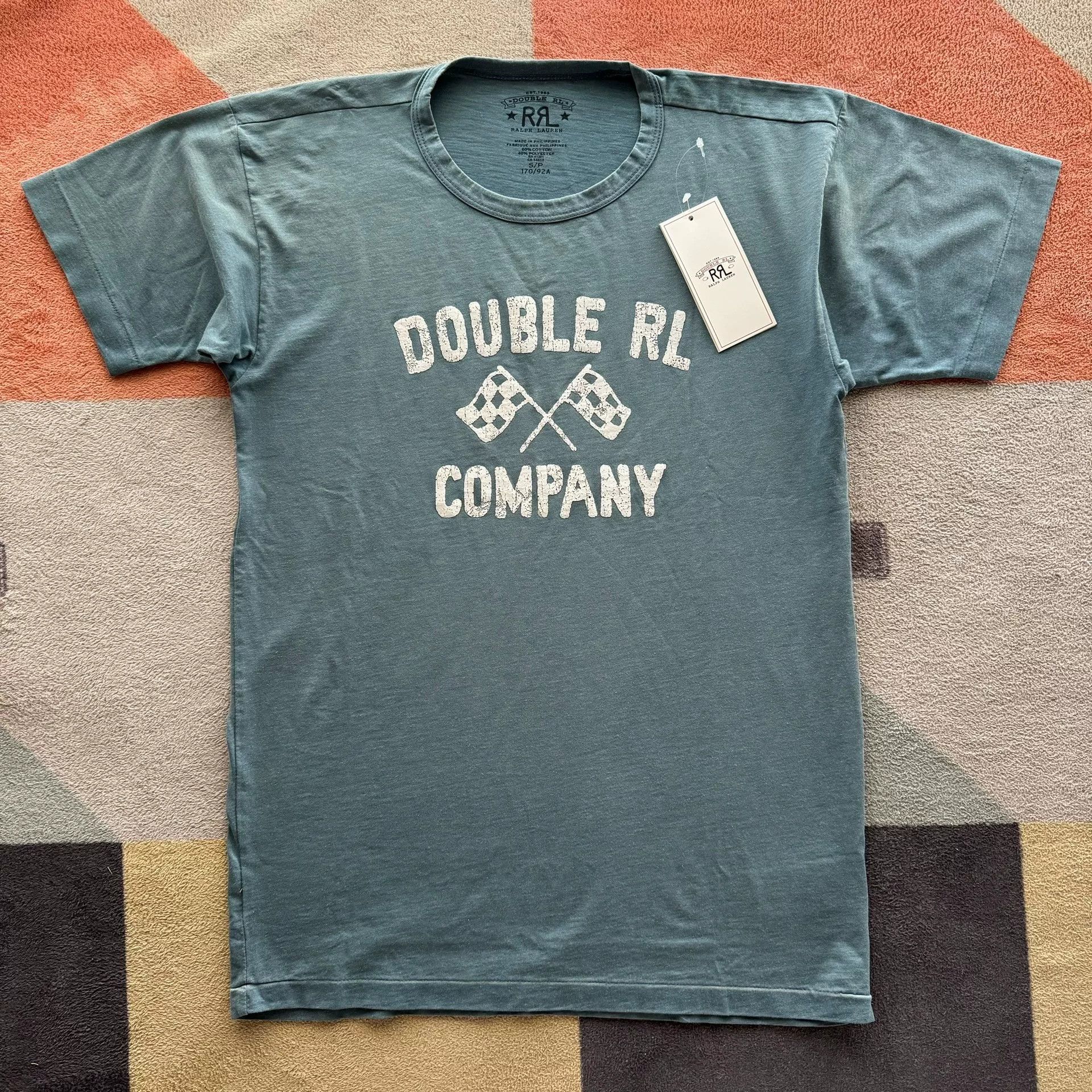 RRL Ralph Lauren RRL Double RL Graphic T-Shirt Size US S / EU 44-46 / 1 - 1 Thumbnail