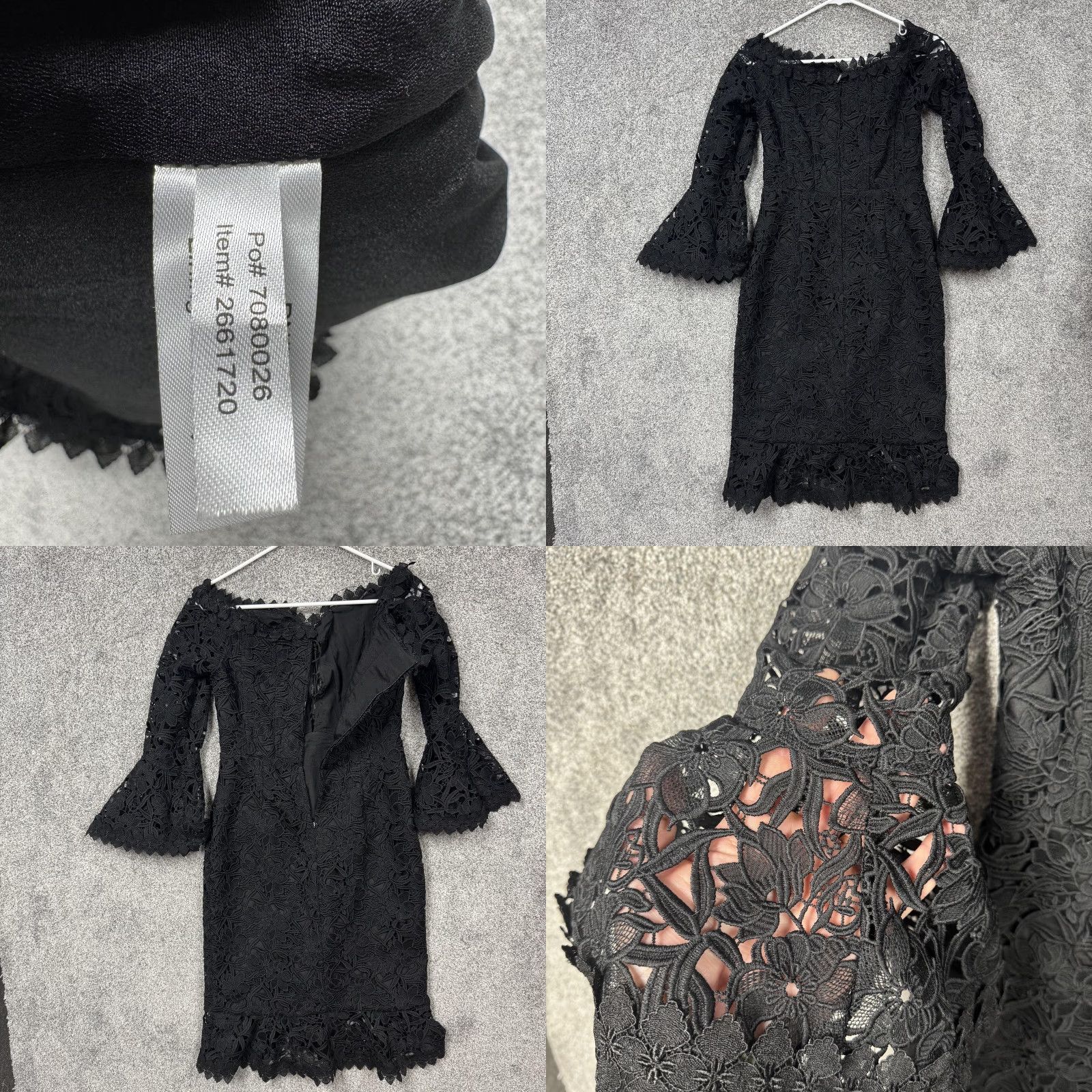 Boston Proper Boston Proper Dress 8 Lace Dark Romantic Gothic Chic Fairy Grunge Evening Indie Size M / US 6-8 / IT 42-44 - 9 Thumbnail