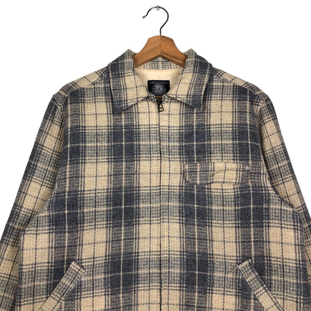 Hysteric Glamour 🔥Vintage Work Jacket Lipstar Japan Made Tartan Design Size US M / EU 48-50 / 2 - 3 Thumbnail