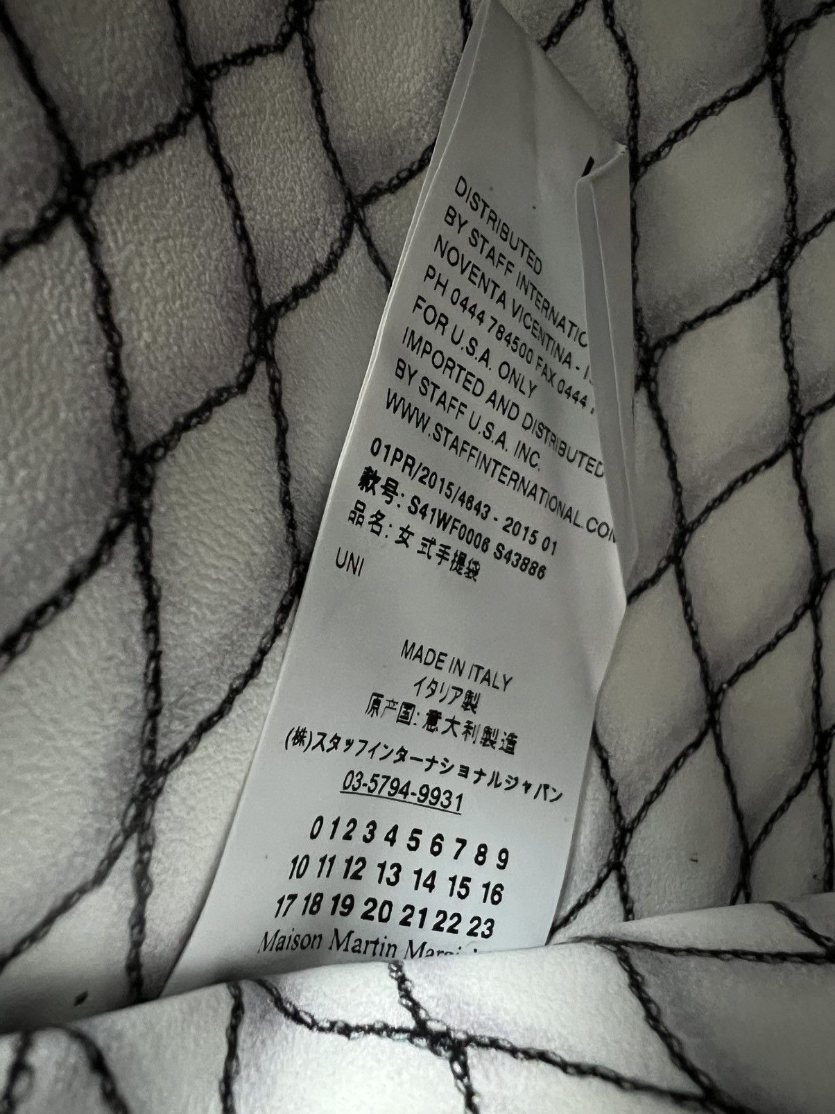 Maison Margiela Maison Margiela MM6 Mesh Print Clutch SS15 Size ONE SIZE - 13 Thumbnail