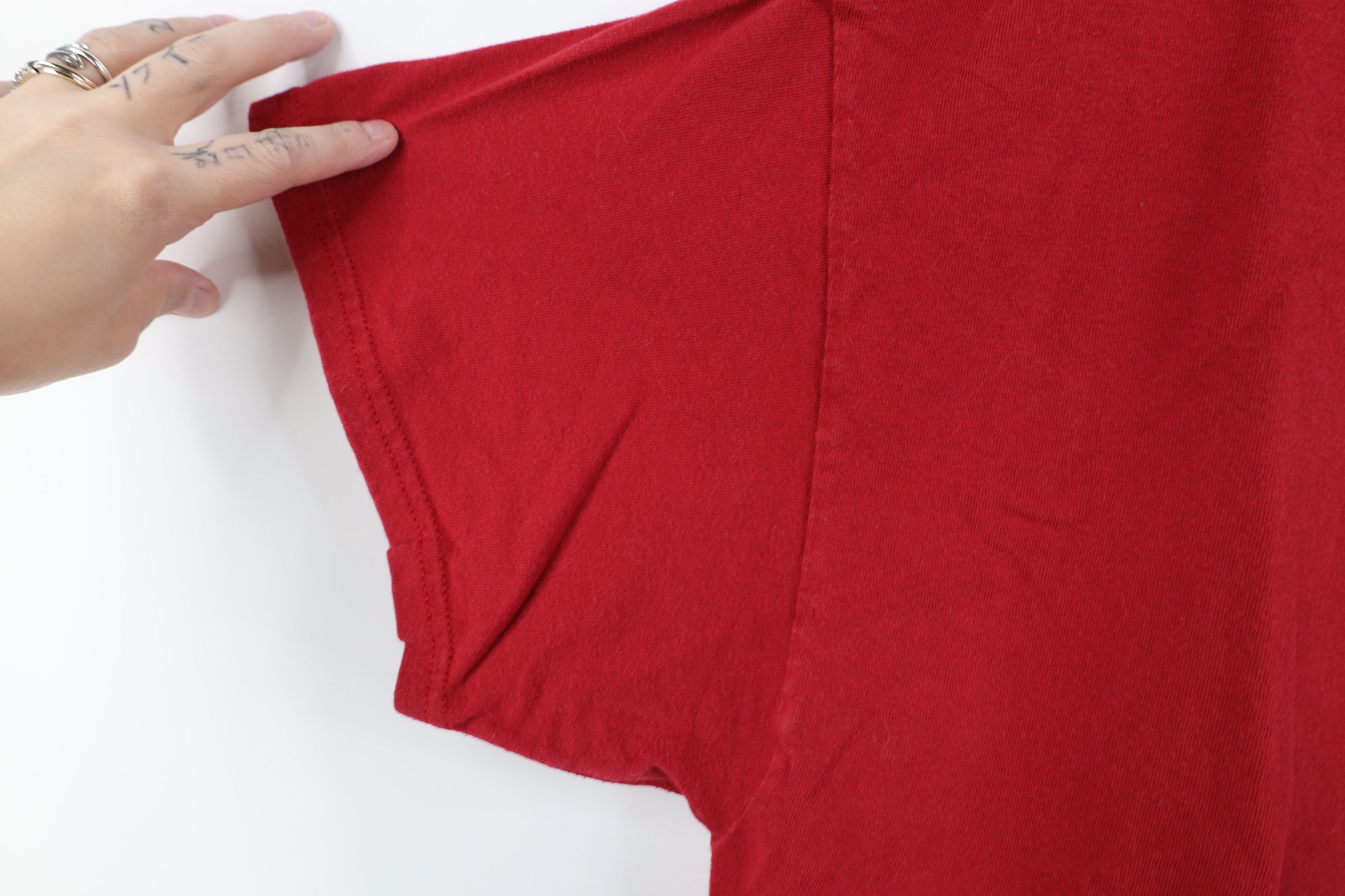 Vintage Vintage Data DBU Database Utility Audit T-Shirt Red Cotton Size US XL / EU 56 / 4 - 6 Thumbnail