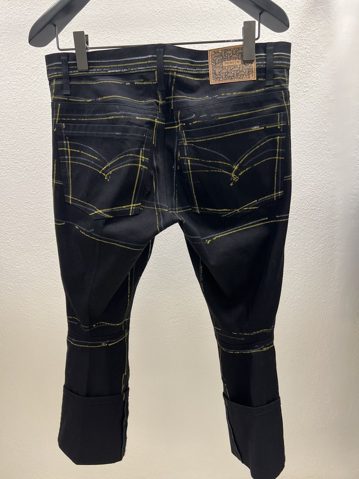 Christopher Nemeth Nemeth Painted lines 25586 pants Size US 34 / EU 50 - 3 Thumbnail