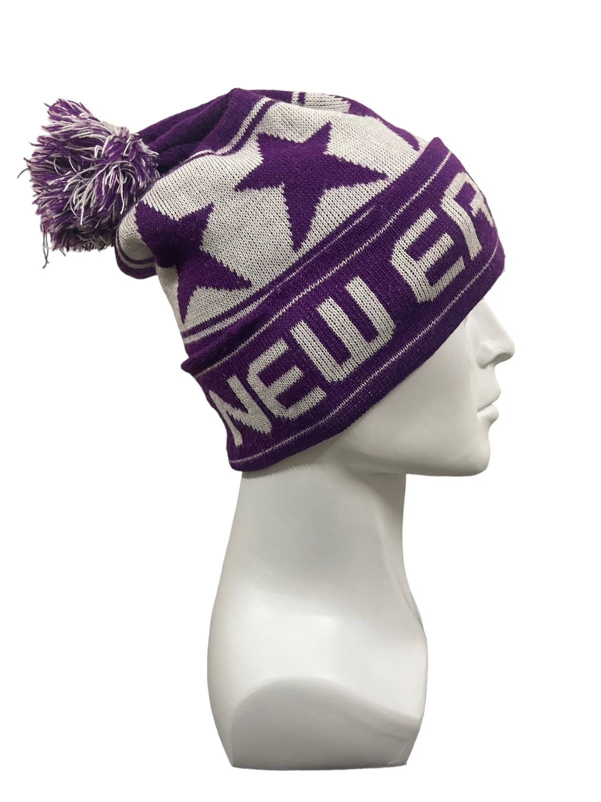 New Era New Era Big Spellout Logo Style Beanie Size ONE SIZE - 3 Thumbnail