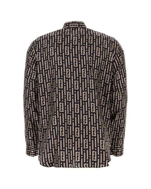Fendi o1s1wg110125 Shirt in Multicolor Size US XXL / EU 58 / 5 - 2 Thumbnail