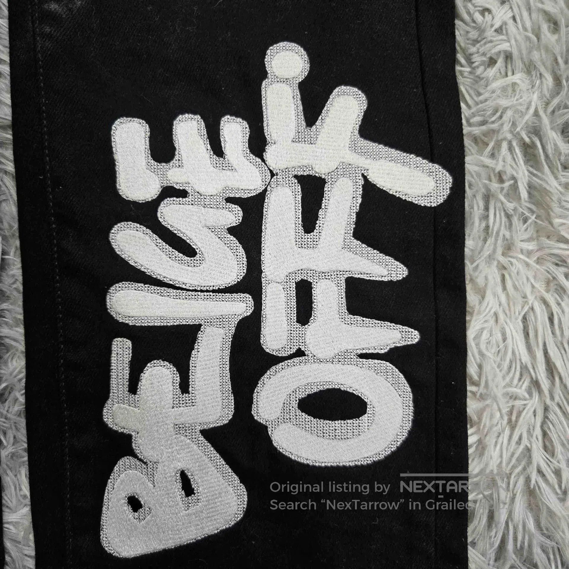 Off-White off white x ev bravado embroidered denim pants. Size US 32 / EU 48 - 5 Thumbnail