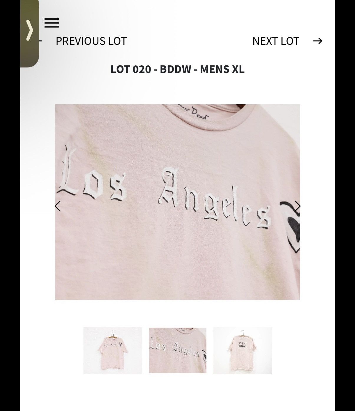 Other Bddw California auction tee Size US L / EU 52-54 / 3 - 2 Thumbnail