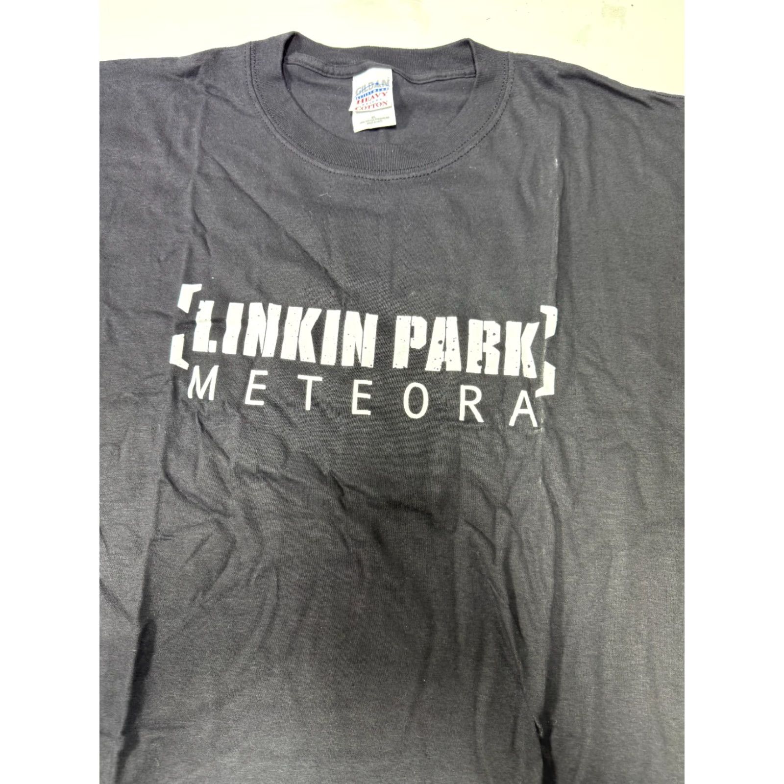 Gildan VINTAGE Linkin Park T-Shirt Men’s Shirt XL Black Meteora Tour 2003 Band Tee Size US XL / EU 56 / 4 - 2 Thumbnail