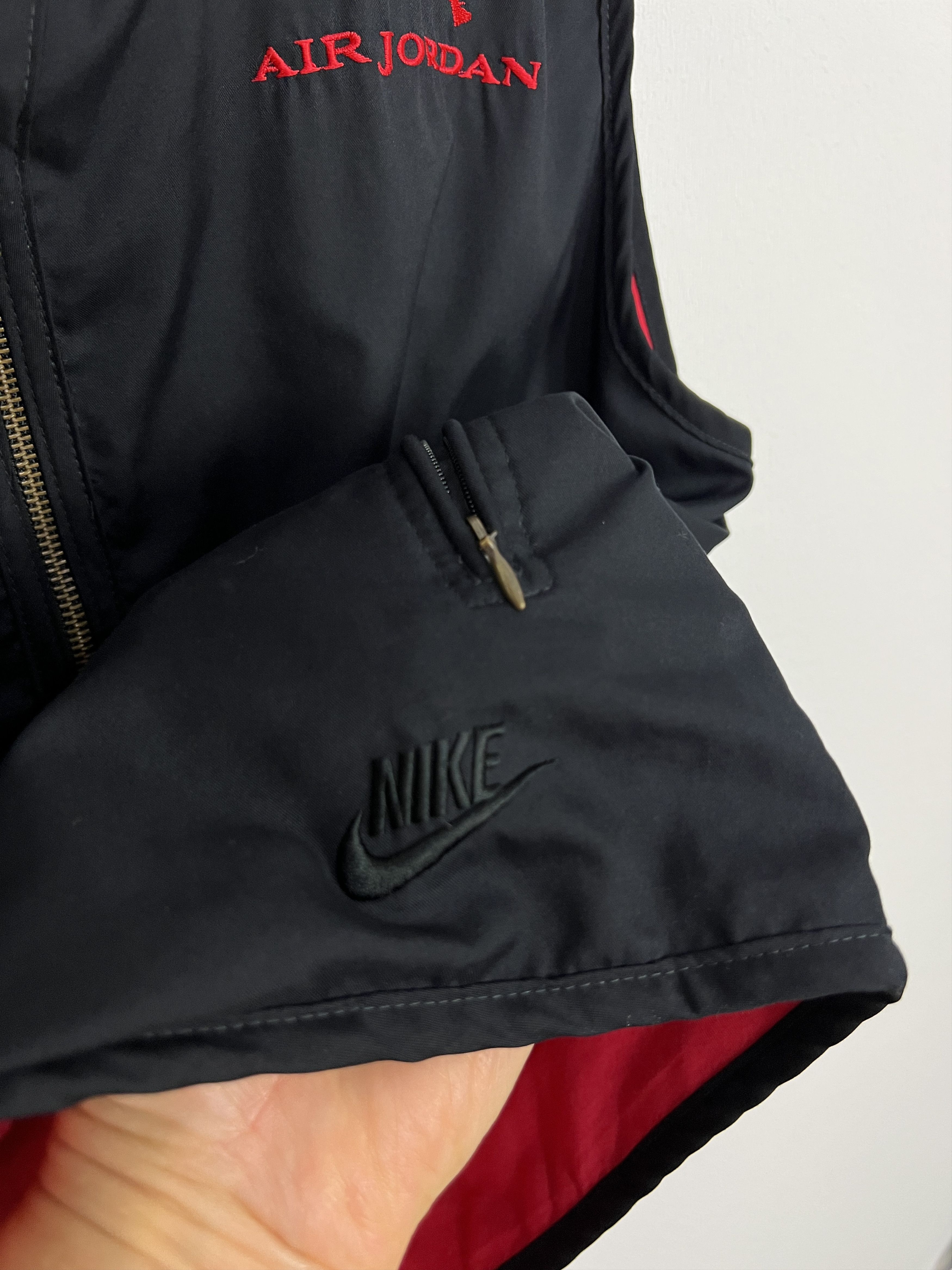 Nike Vintage 90's Nike Air Jordan Vest Body Warmer Gilet Size US M / EU 48-50 / 2 - 5 Thumbnail