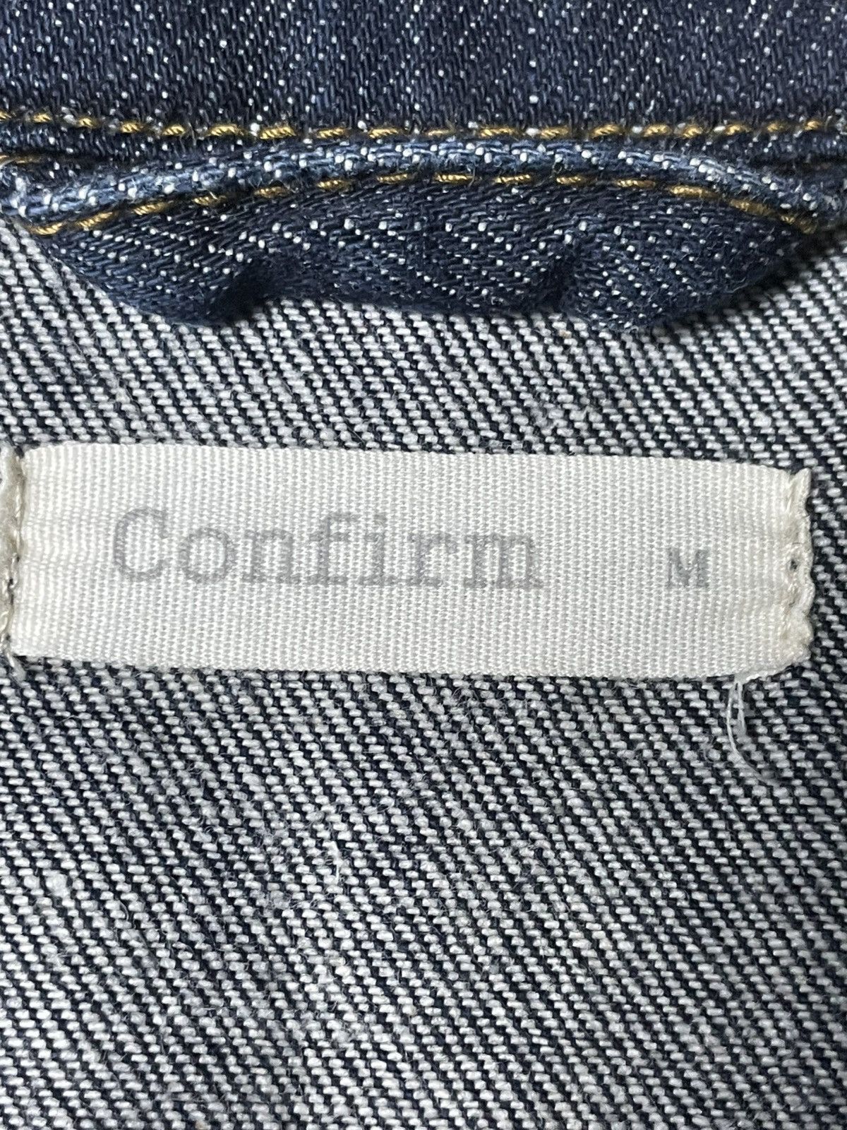 Japanese Brand × Vintage CONFIRM Japanese Brand Denim Jacket (96) Size US M / EU 48-50 / 2 - 10 Thumbnail