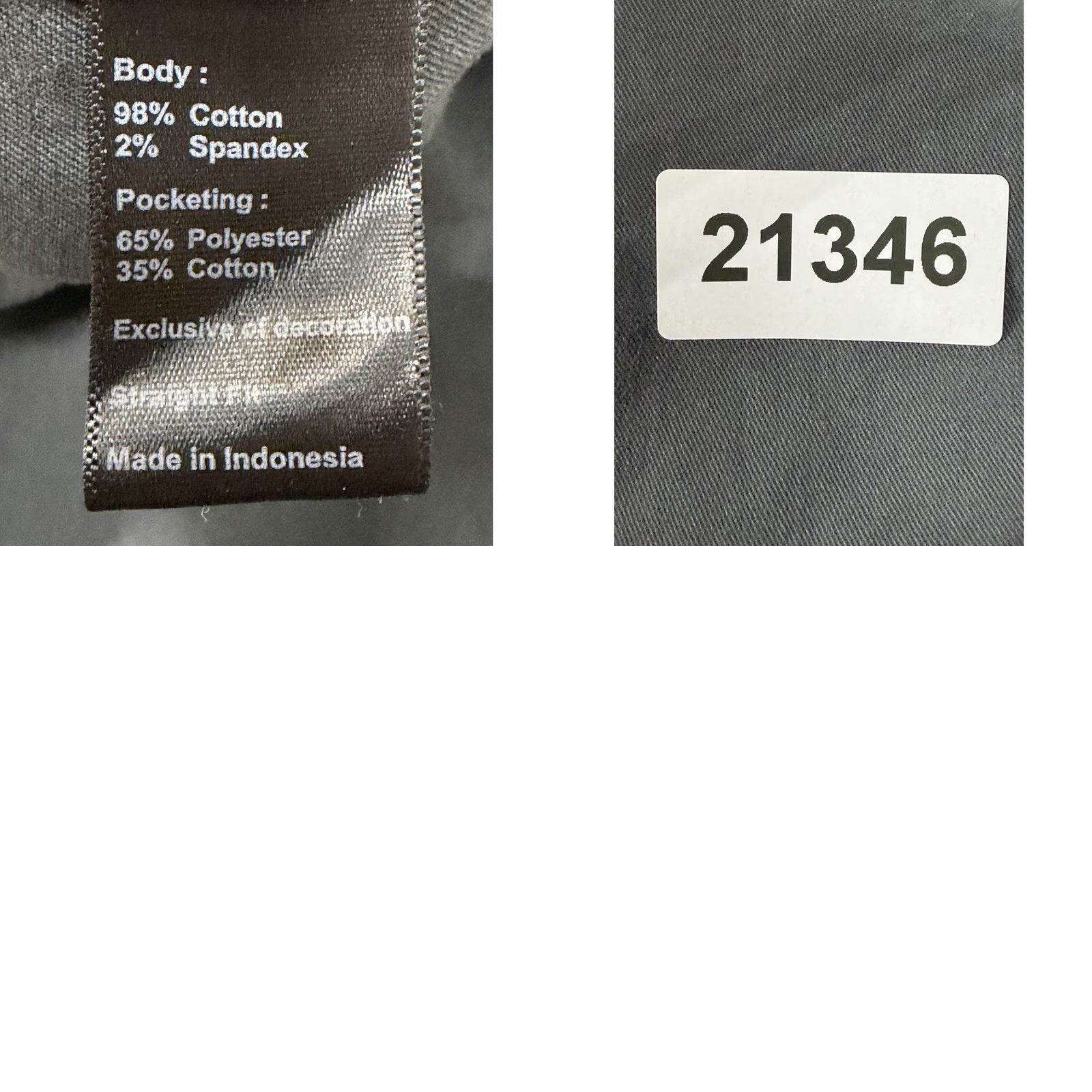 Flint And Tinder Flint and Tinder 365 Straight Fit Pants Mens 38x33 Charcoal Grey F-510002 Size US 38 / EU 54 - 9 Thumbnail