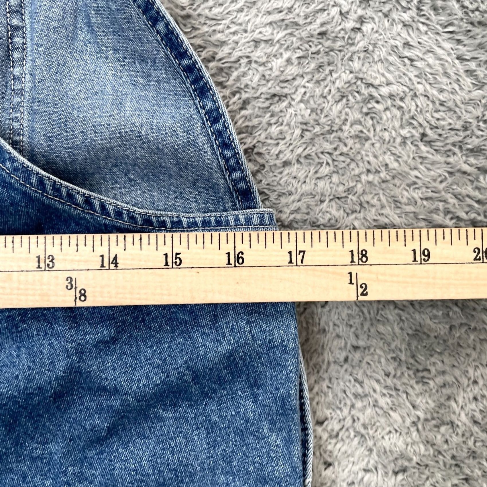 Gap Gap Overalls Womens Extra Small Blue Denim Shortalls Bibs Shorts Medium Wash Casual Workwear City Preppy Womens Shortalls Bagable? Size 26" / US 2 / IT 38 - 8 Thumbnail