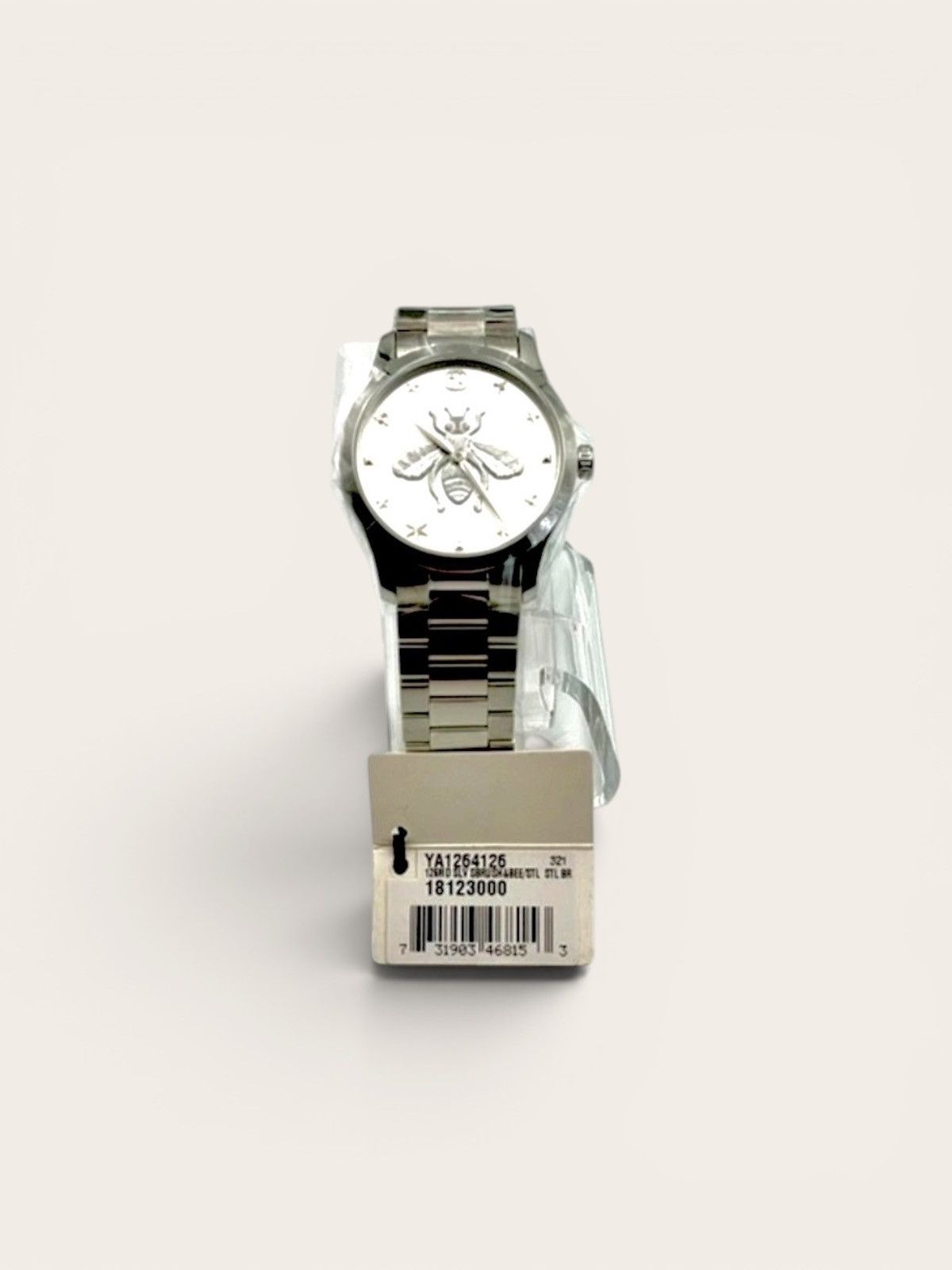 Gucci Gucci G-Timeless Silver Bee Dial Women's Watch YA1264126 Size ONE SIZE - 5 Thumbnail