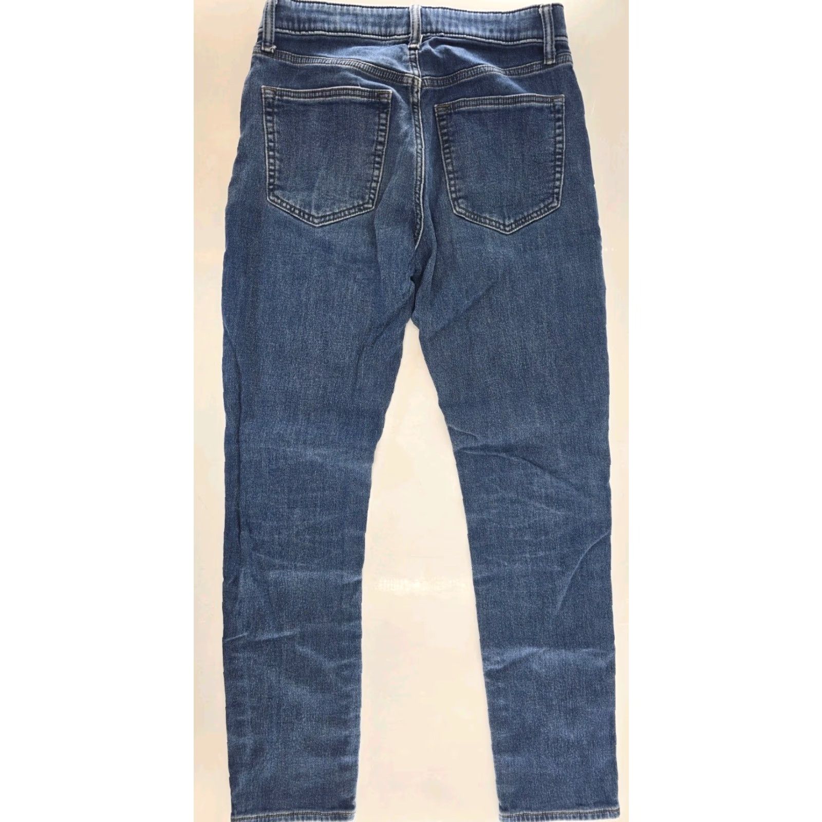 Uniqlo Uniqlo Women’s Skinny Jeans W/Elastic Waist - Size S (27-30 In) Blue, 5-Pocket, Slim Fit Denim Jeans Size 28" / US 6 / IT 42 - 8 Thumbnail
