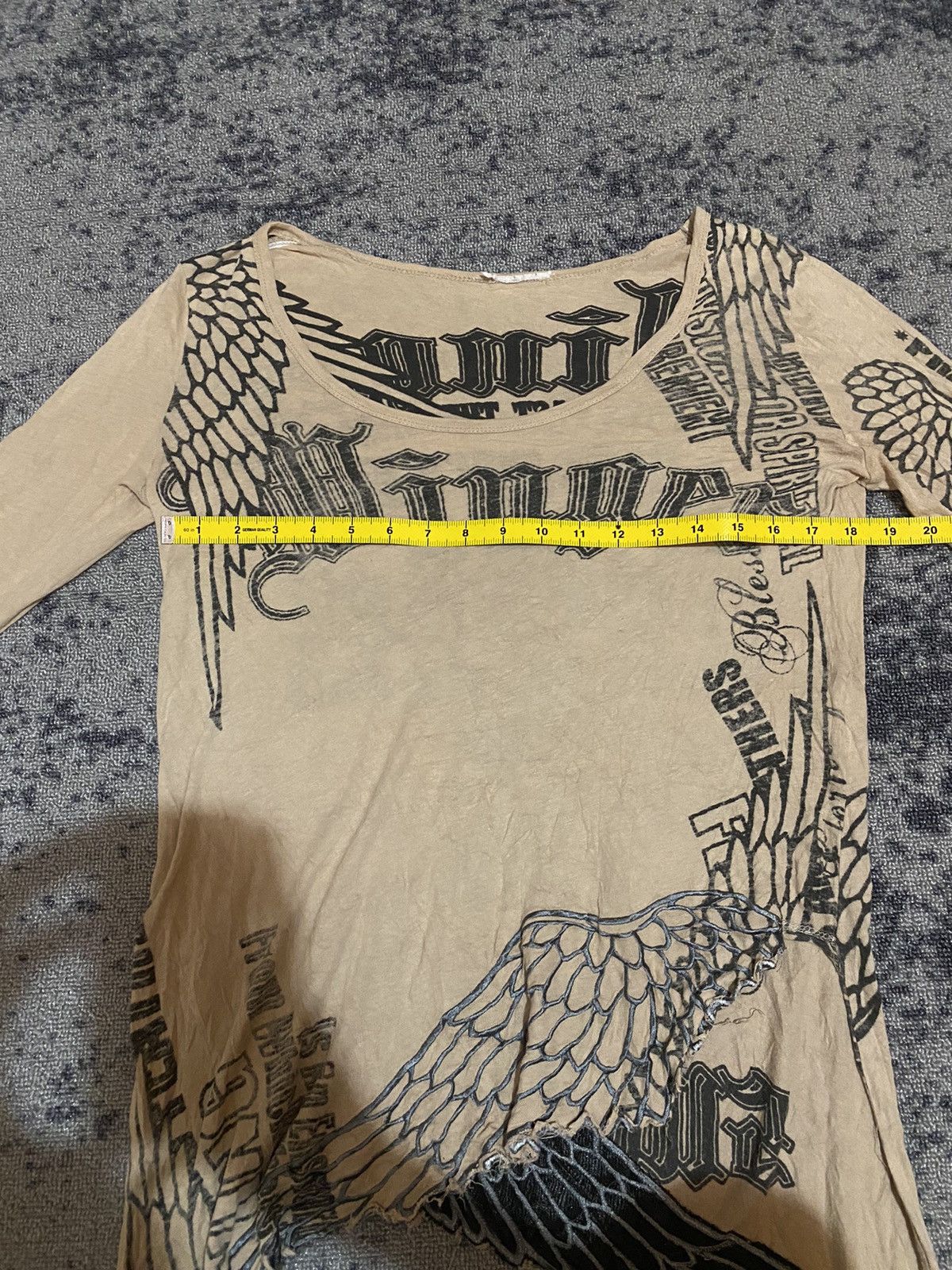 Hysteric Glamour × If Six Was Nine × Le Grande Bleu (L.G.B.) 2000s unbalance ifsixwasnine lgb style long sleeve Size US M / EU 48-50 / 2 - 9 Thumbnail