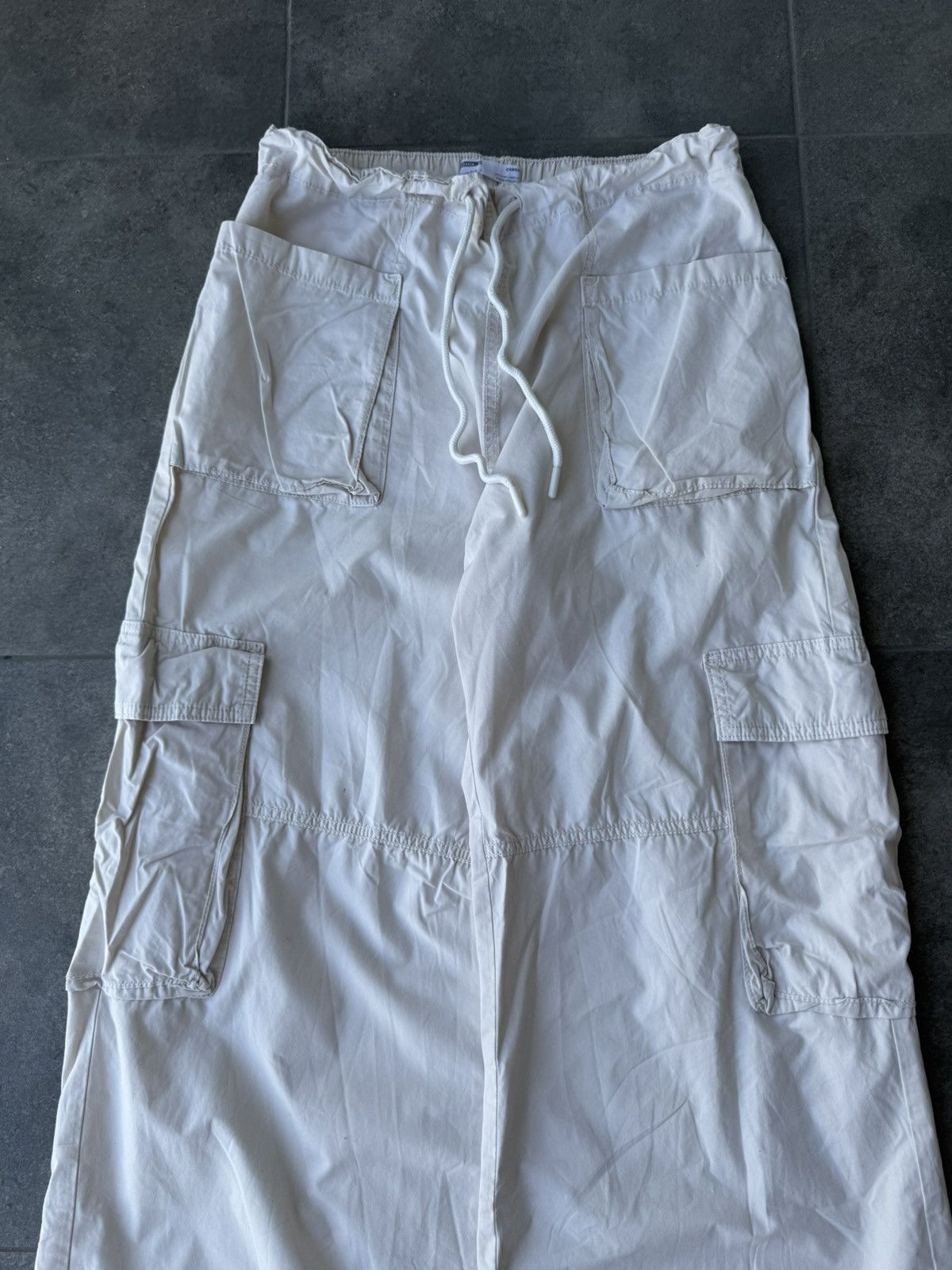 Bershka Bershka flared tactical multipocket bondage pants Size US 30 / EU 46 - 2 Thumbnail