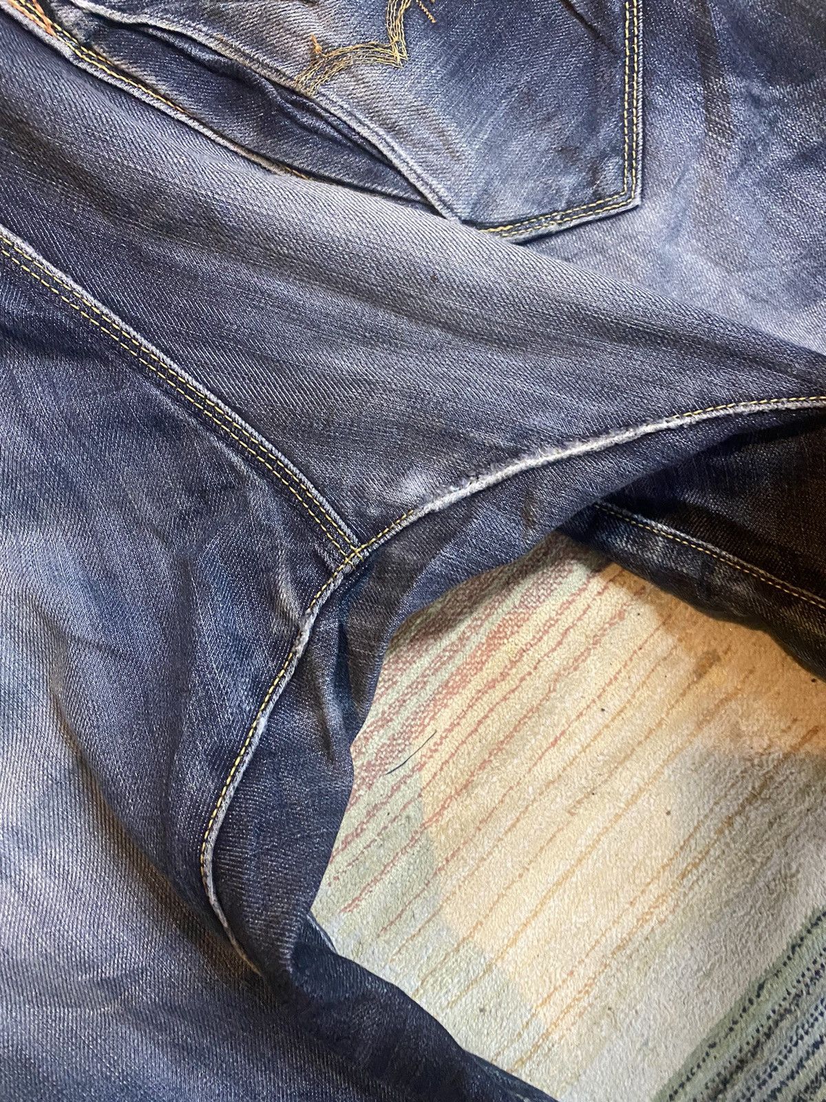 Edwin × Japanese Brand × Vintage 🇯🇵Vintage Distressed Edwin Pants Size US 38 / EU 54 - 11 Thumbnail