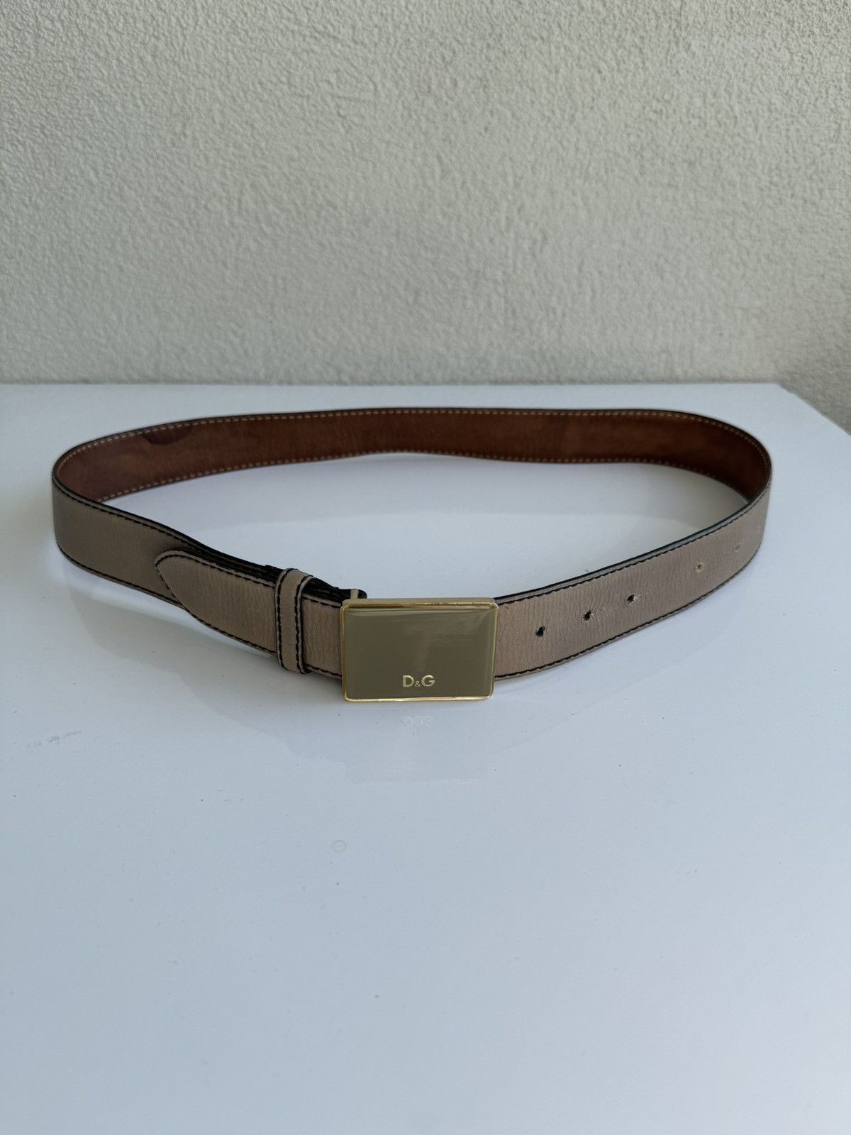 Dolce & Gabbana Dolce & Gabbana Leather Belt Buckle Designer Size ONE SIZE - 3 Thumbnail