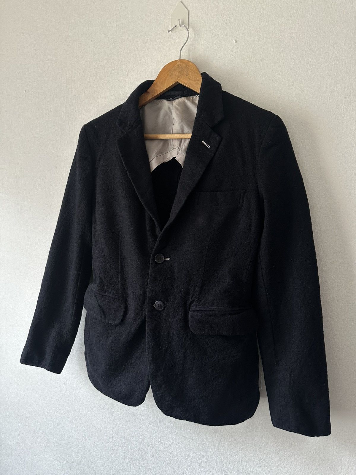 Comme des Garcons Homme Deux Comme Des Garcon Homme Duex Wool Blazer Size US S / EU 44-46 / 1 - 3 Thumbnail