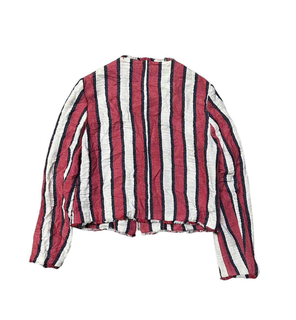 Zara Zara striped cropped jacket Melissa and joe Size M / US 6-8 / IT 42-44 - 8 Thumbnail