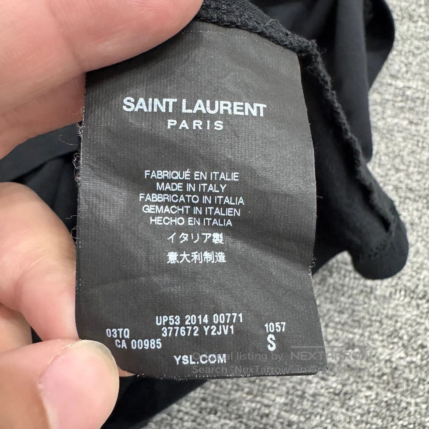 Saint Laurent Paris #REF! Size US S / EU 44-46 / 1 - 4 Thumbnail