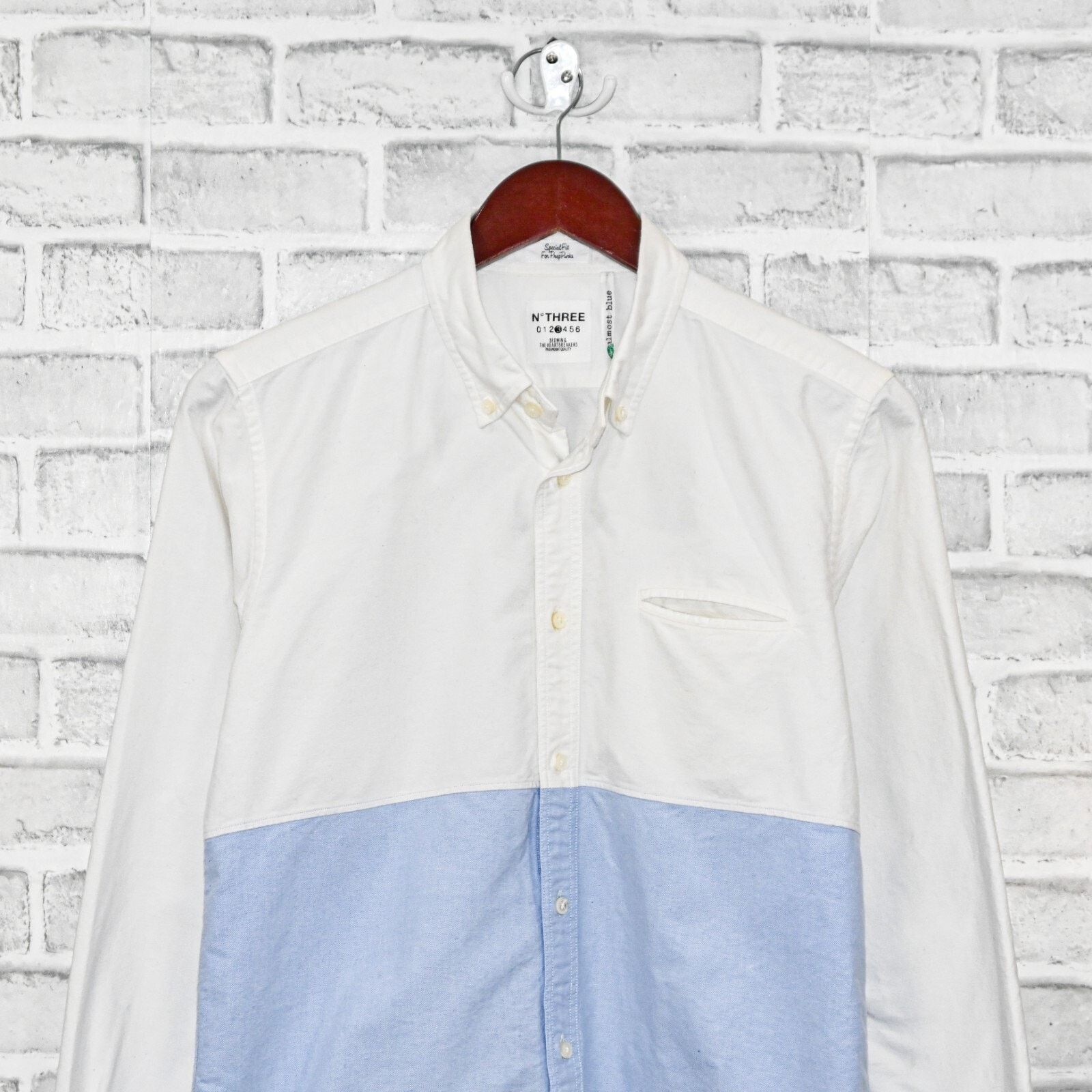 Bedwin & The Heartbreakers Bedwin & The Hearthbreaker Color block Button Down Shirt Size US L / EU 52-54 / 3 - 4 Thumbnail