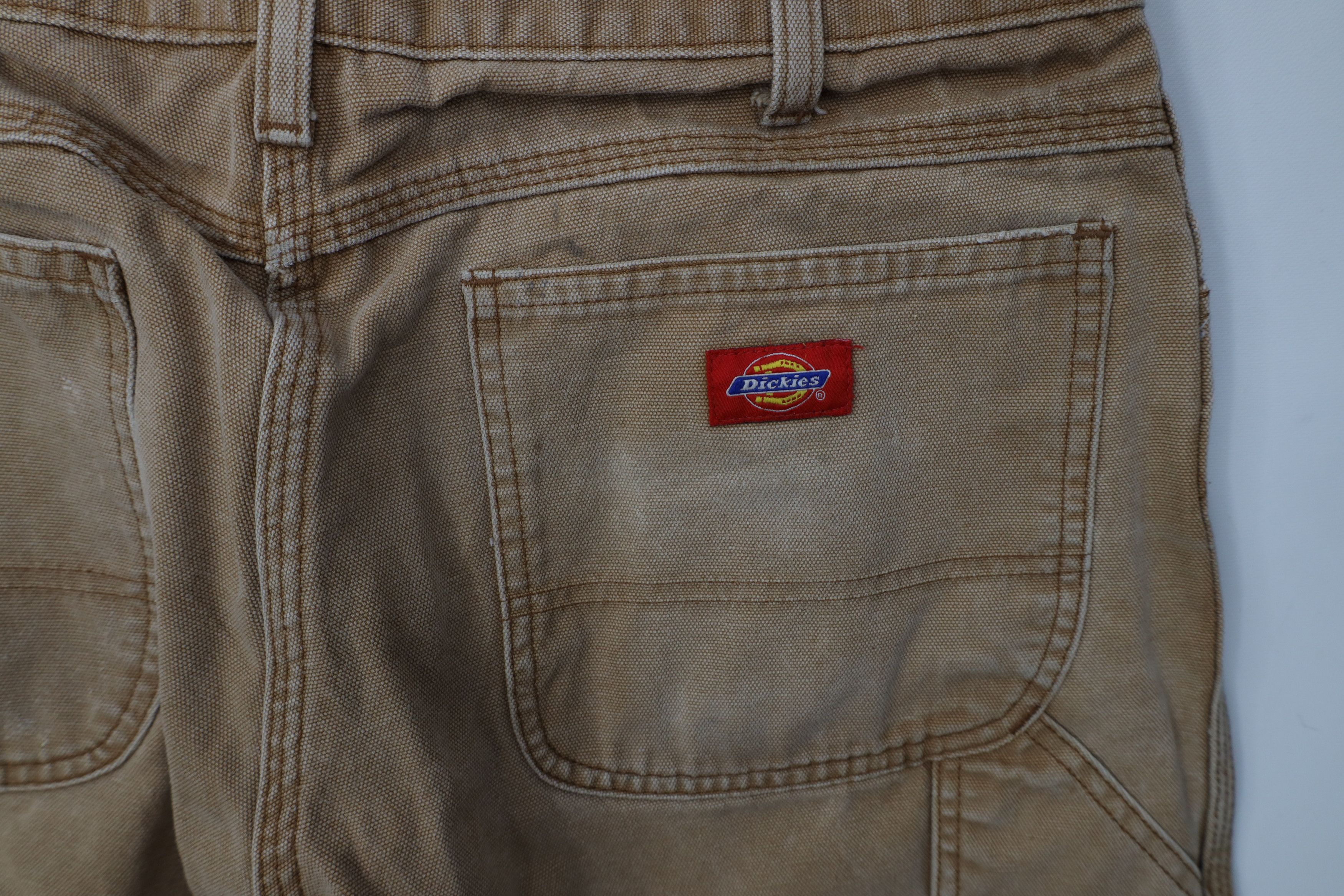 Dickies Vintage Y2K Dickies Canvas Dungaree Pants Duck Brown Size US 34 / EU 50 - 14 Thumbnail
