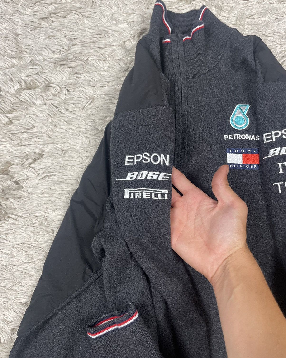 Mercedes-Benz × Tommy Hilfiger Mercedes AMG Tommy Hilfiger Petronas sweatshirt Size US L / EU 52-54 / 3 - 2 Thumbnail
