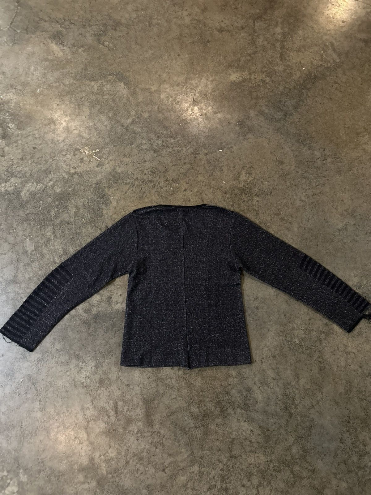 Maison MIHARA YASUHIRO MIHARAYASUHIRO DISTRESSED SWEATER 2006 Size US M / EU 48-50 / 2 - 5 Thumbnail