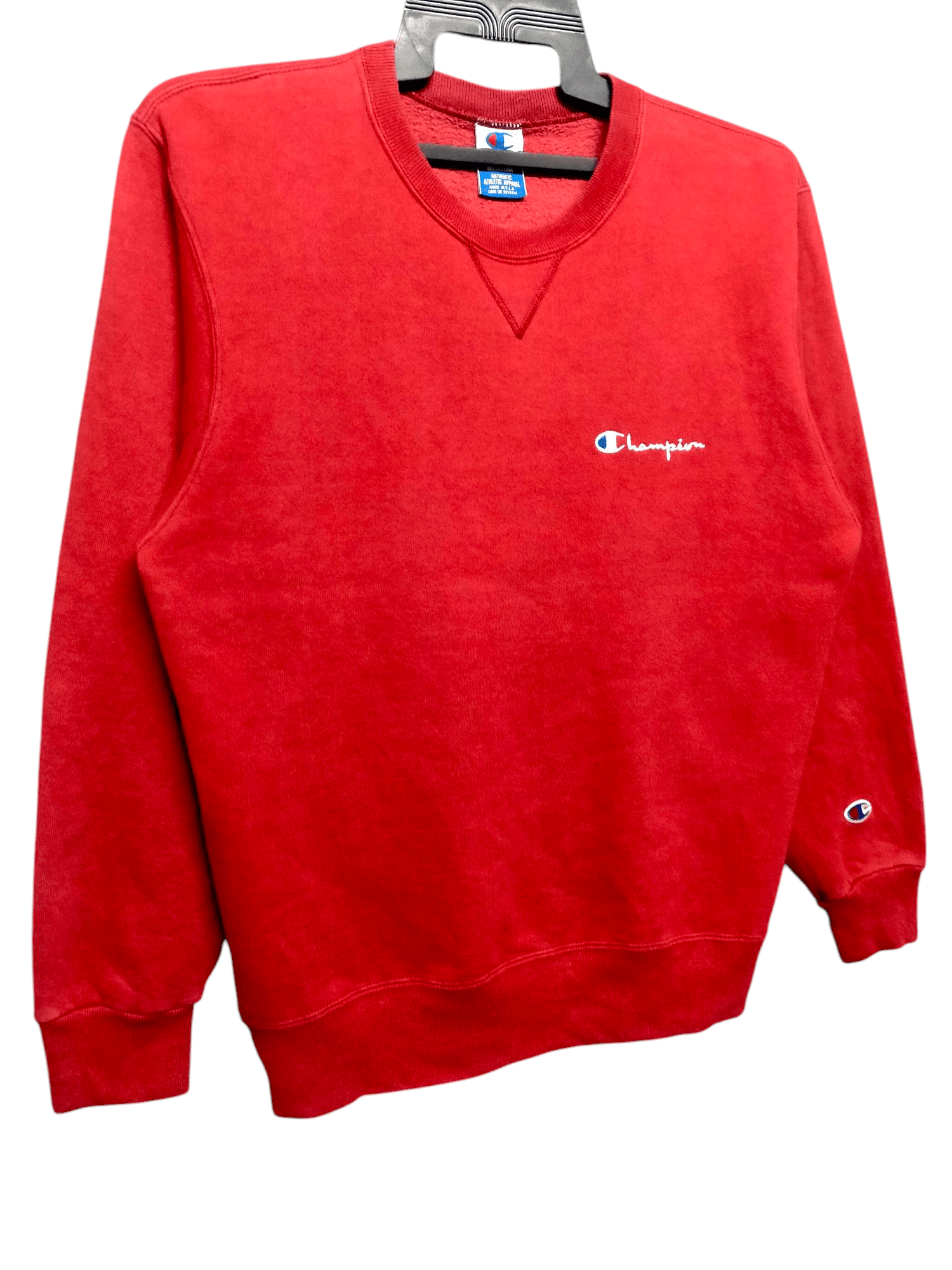 Champion × Vintage Vintage 90s Champion Red Sweatshirt Size US M / EU 48-50 / 2 - 2 Thumbnail